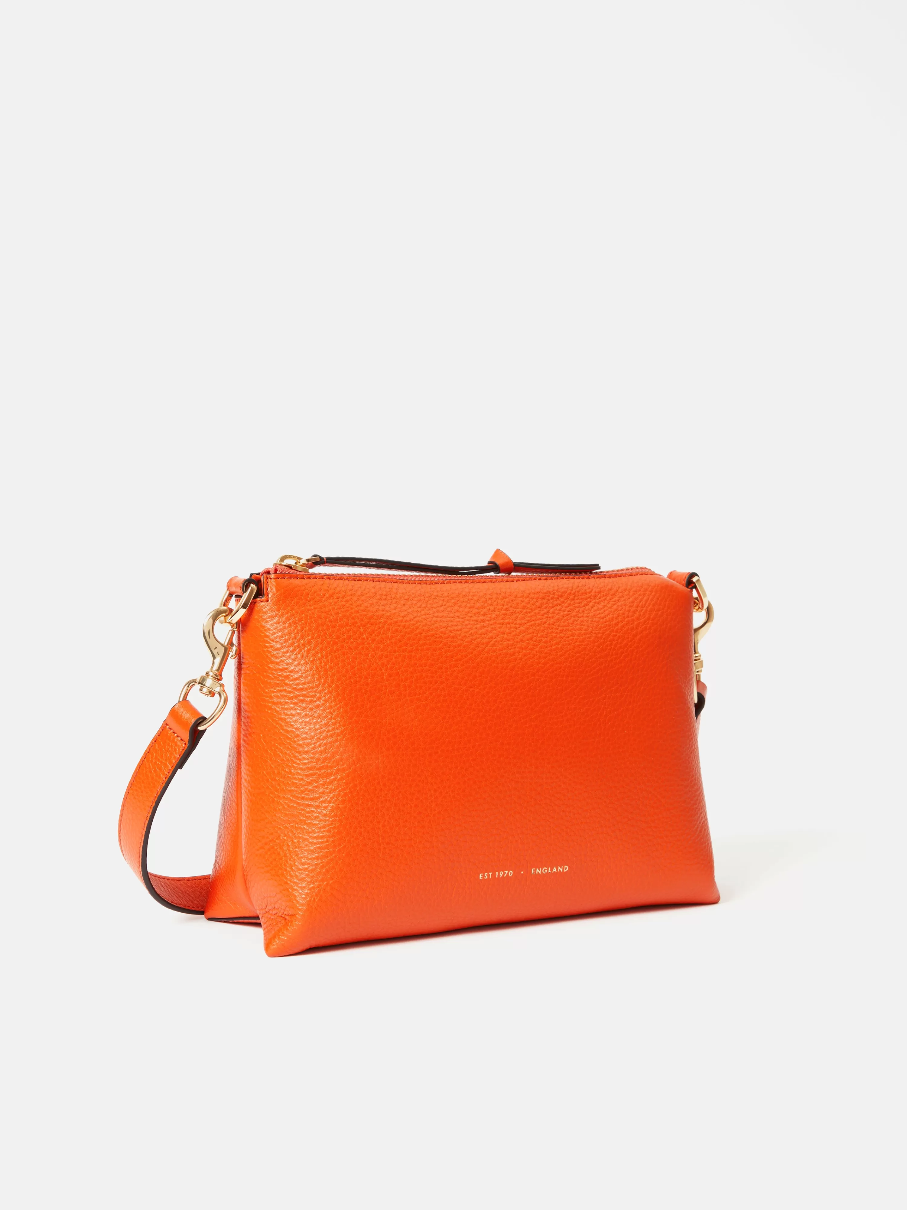 Jigsaw Ava Pebble Leather Crossbody-Women Leather Accessories