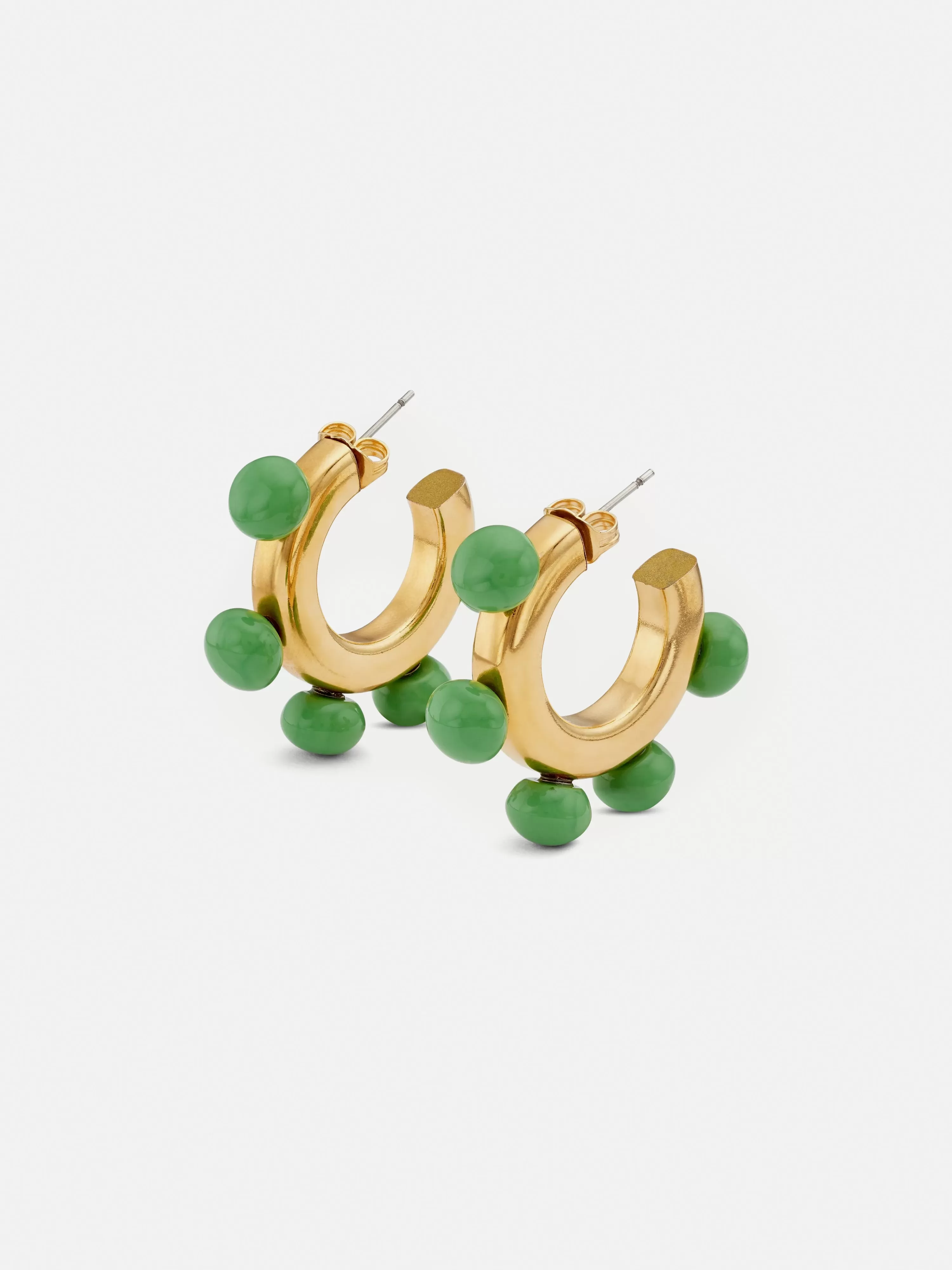 Jigsaw Ball Hoop Earring-Women Jewellery