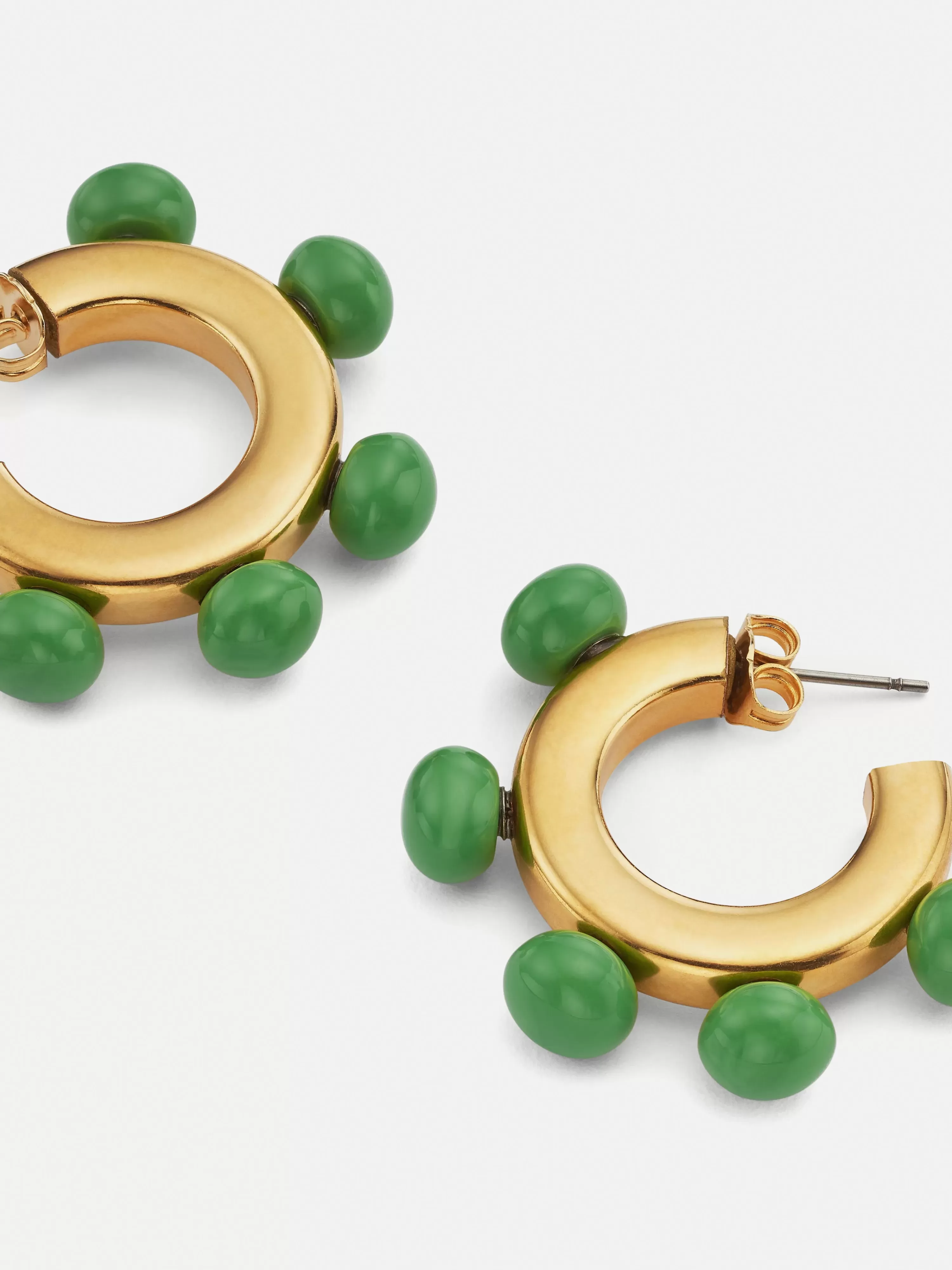 Jigsaw Ball Hoop Earring-Women Jewellery