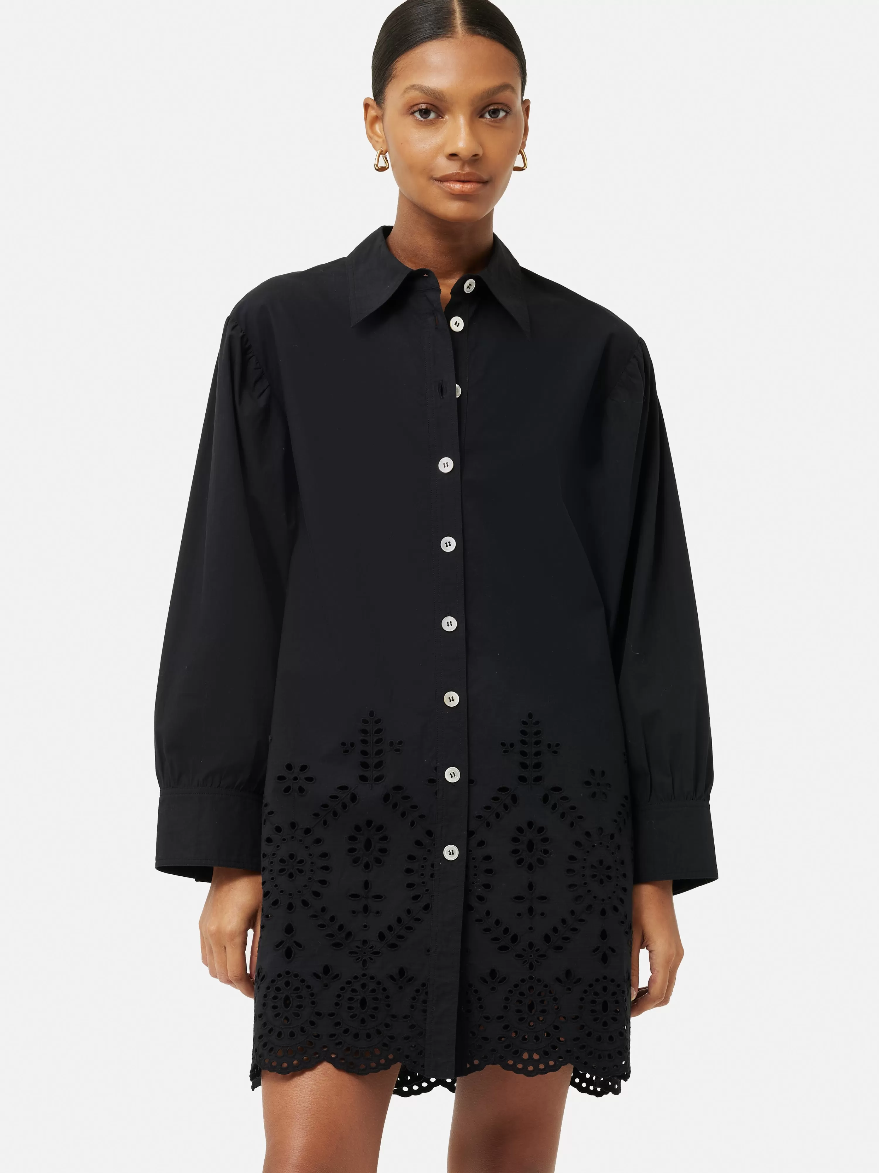 Jigsaw Broderie Beach Shirt-Women Shirts & Blouses