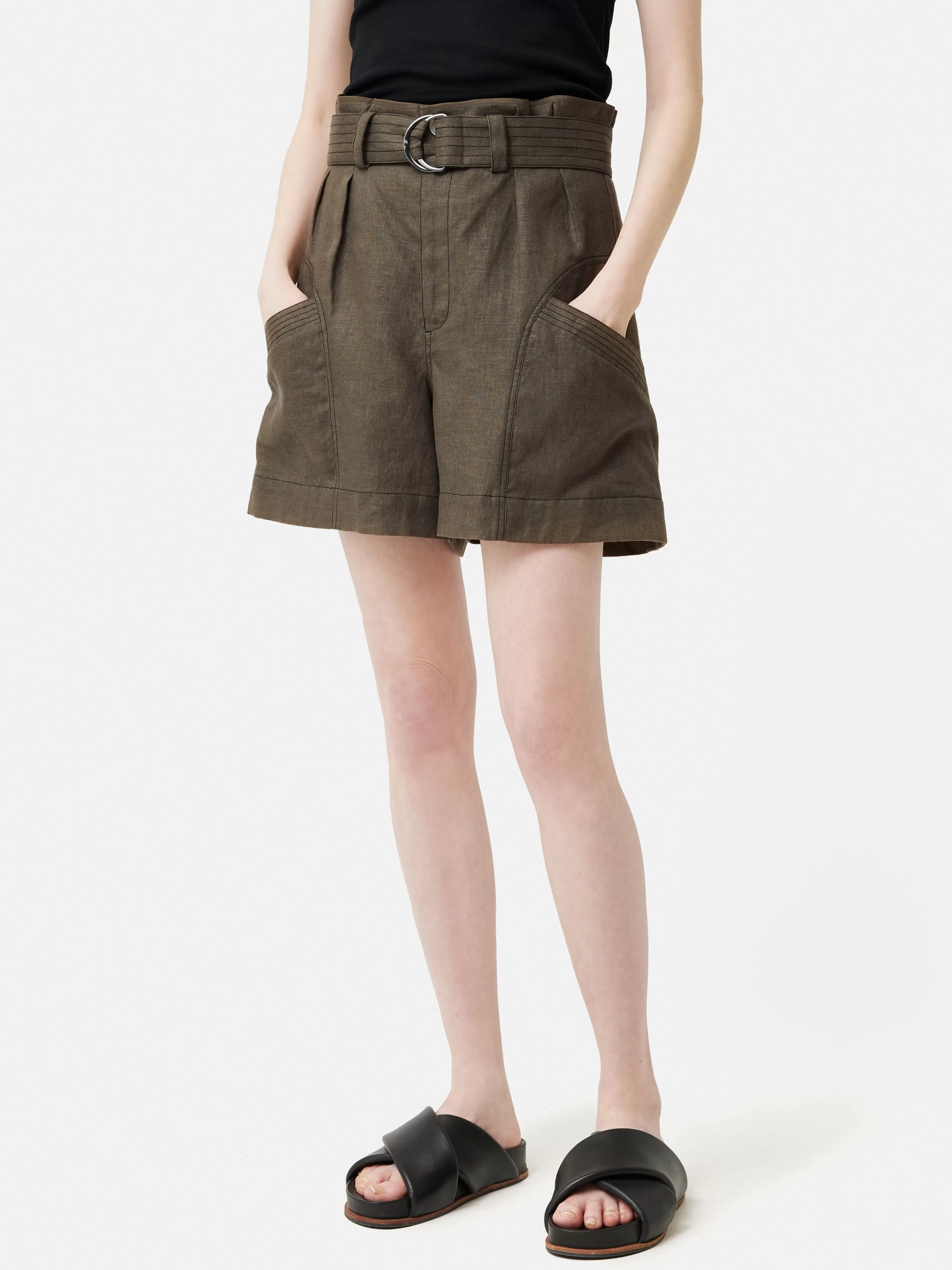 Jigsaw Cargo Shorts-Women Shorts