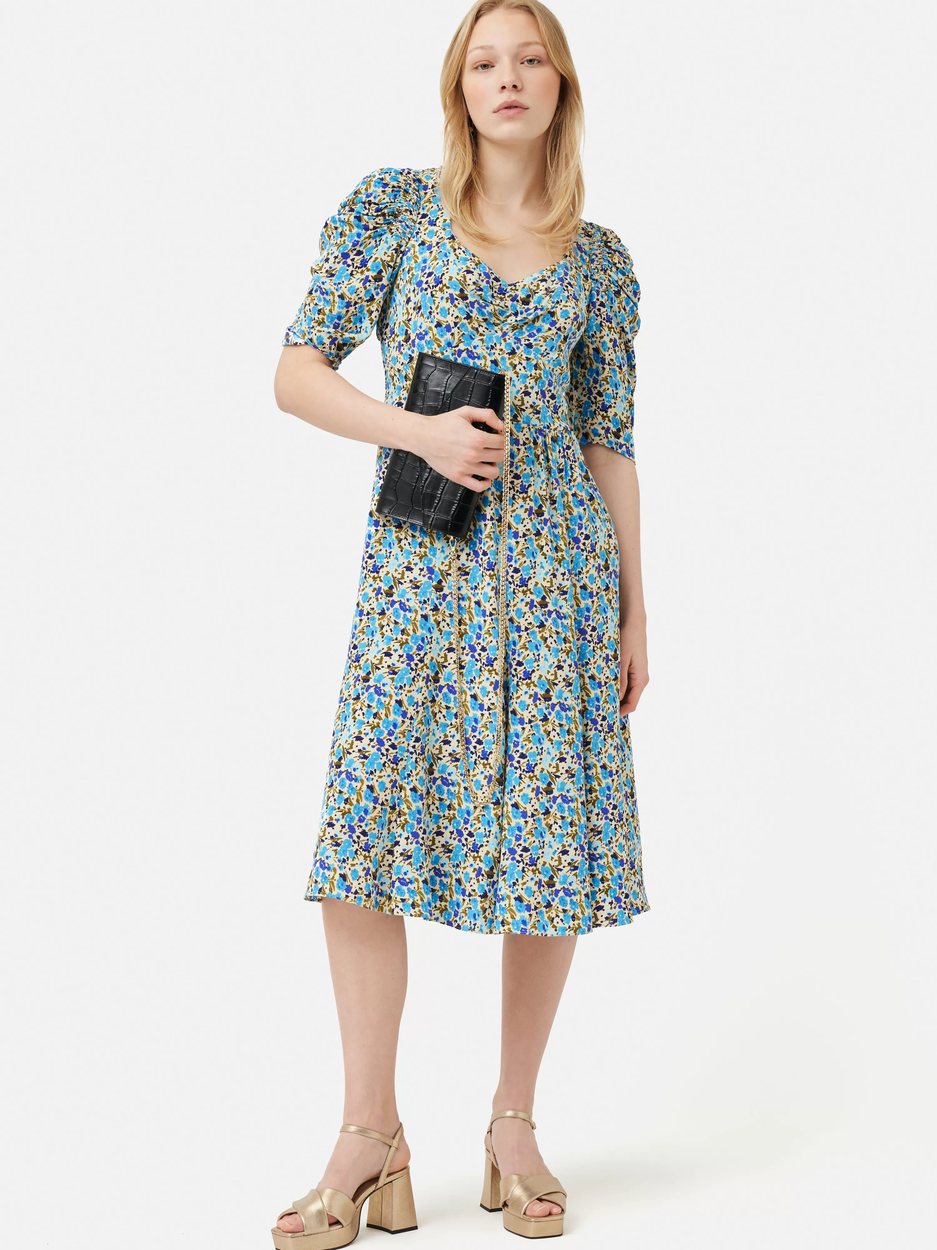 Jigsaw Carnation Tea Dress-Women Dresses & Jumpsuits