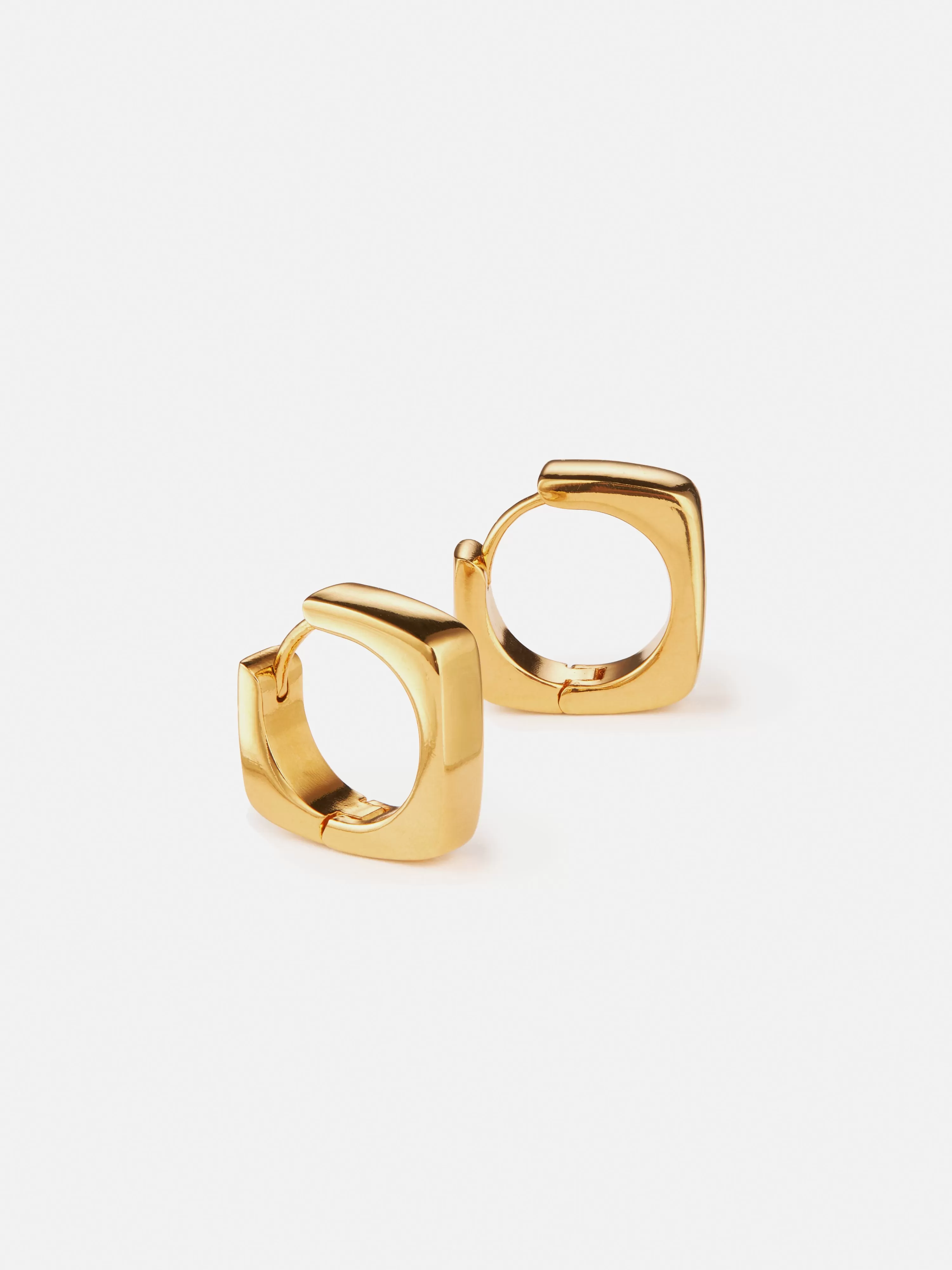 Jigsaw Chunky Square Hoop Earring-Women Jewellery