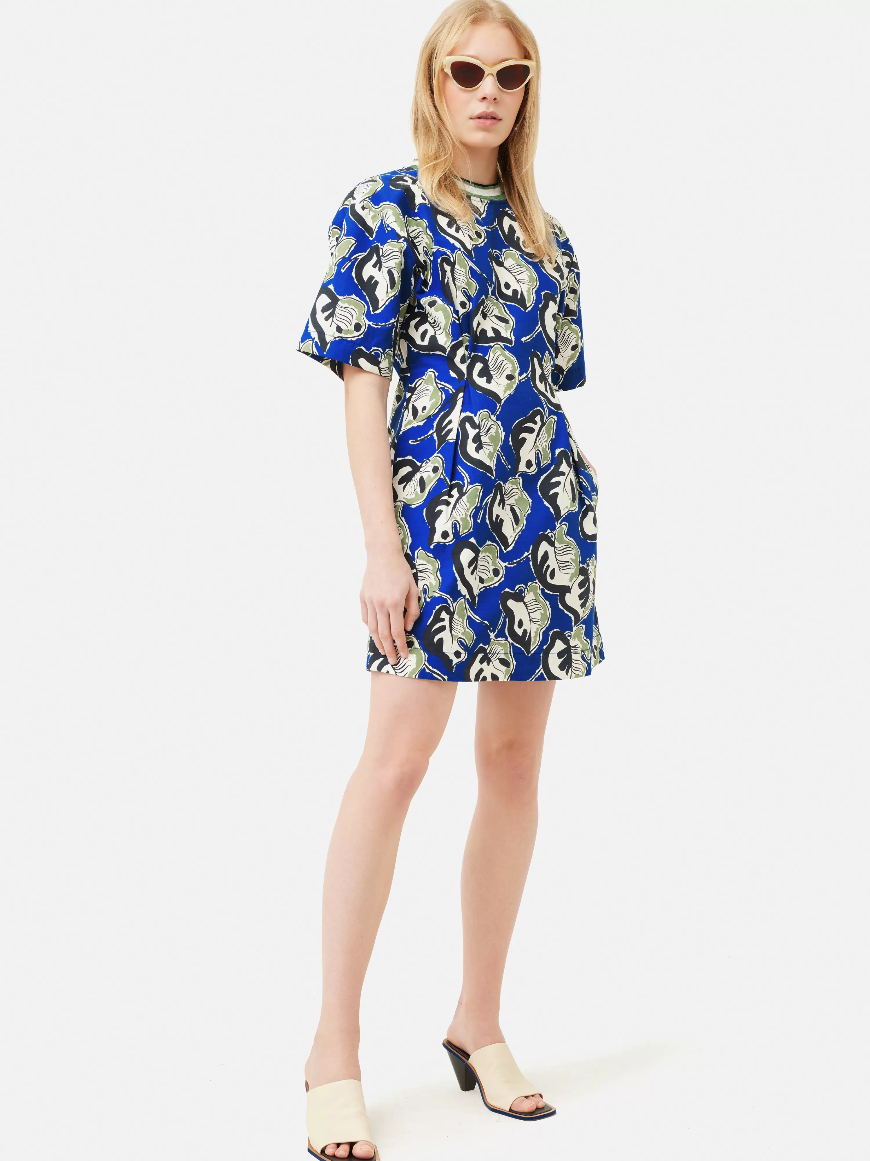 Jigsaw Collagerie T-Shirt Dress-Women Dresses & Jumpsuits