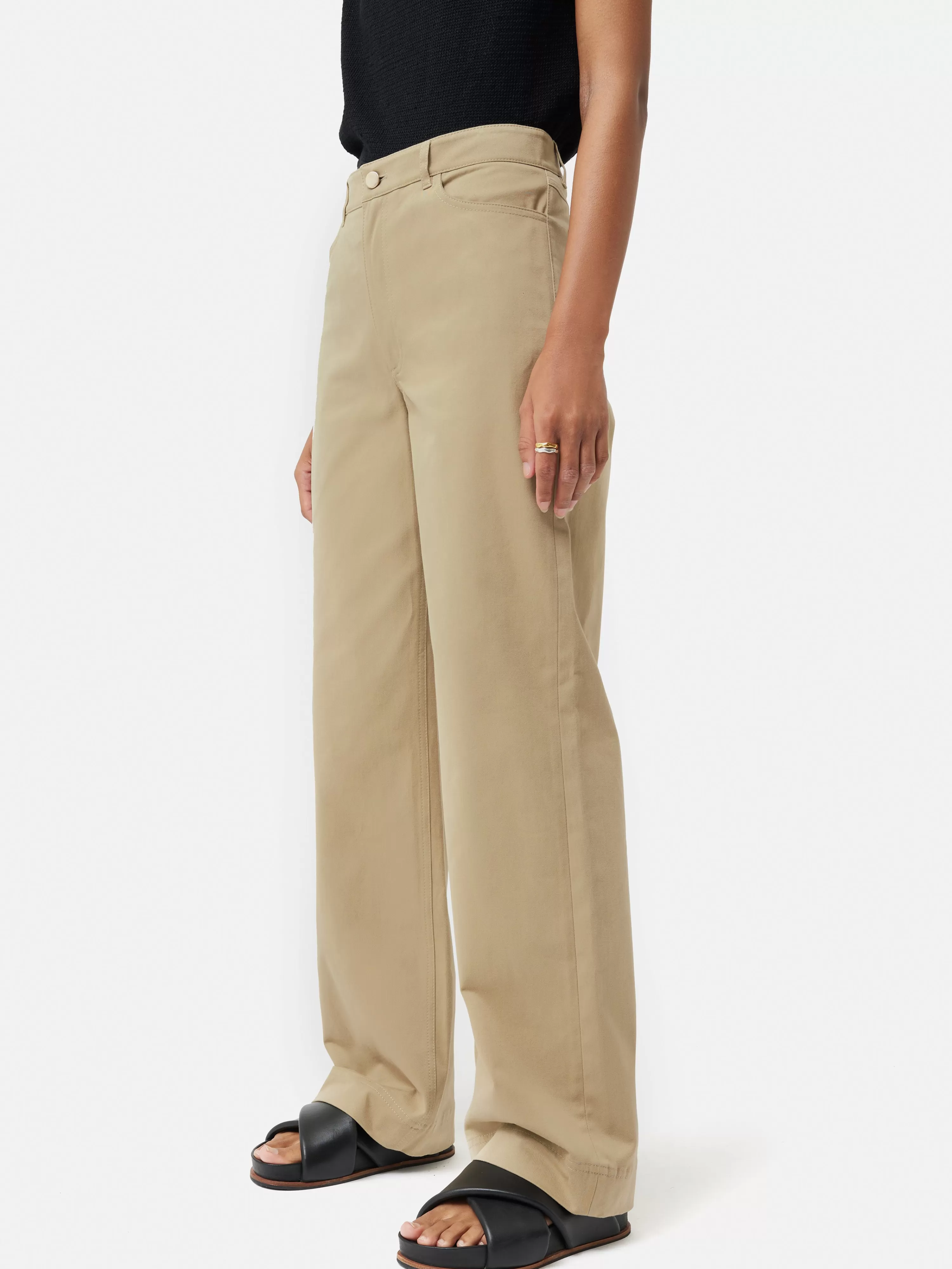 Jigsaw Cotton Stretch Balfour Chino-Women Trousers