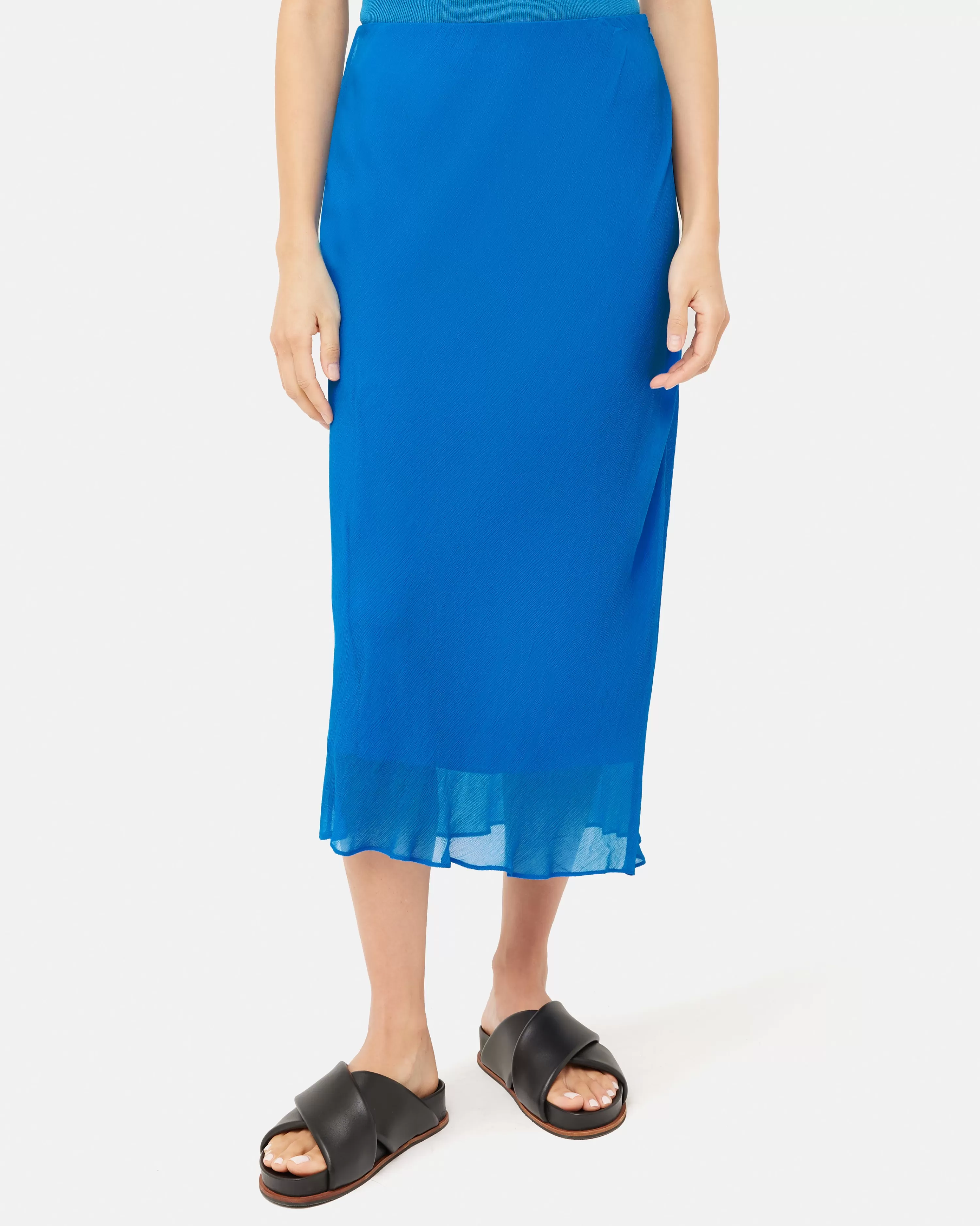 Jigsaw Crinkle Bias Maxi Skirt-Women Skirts