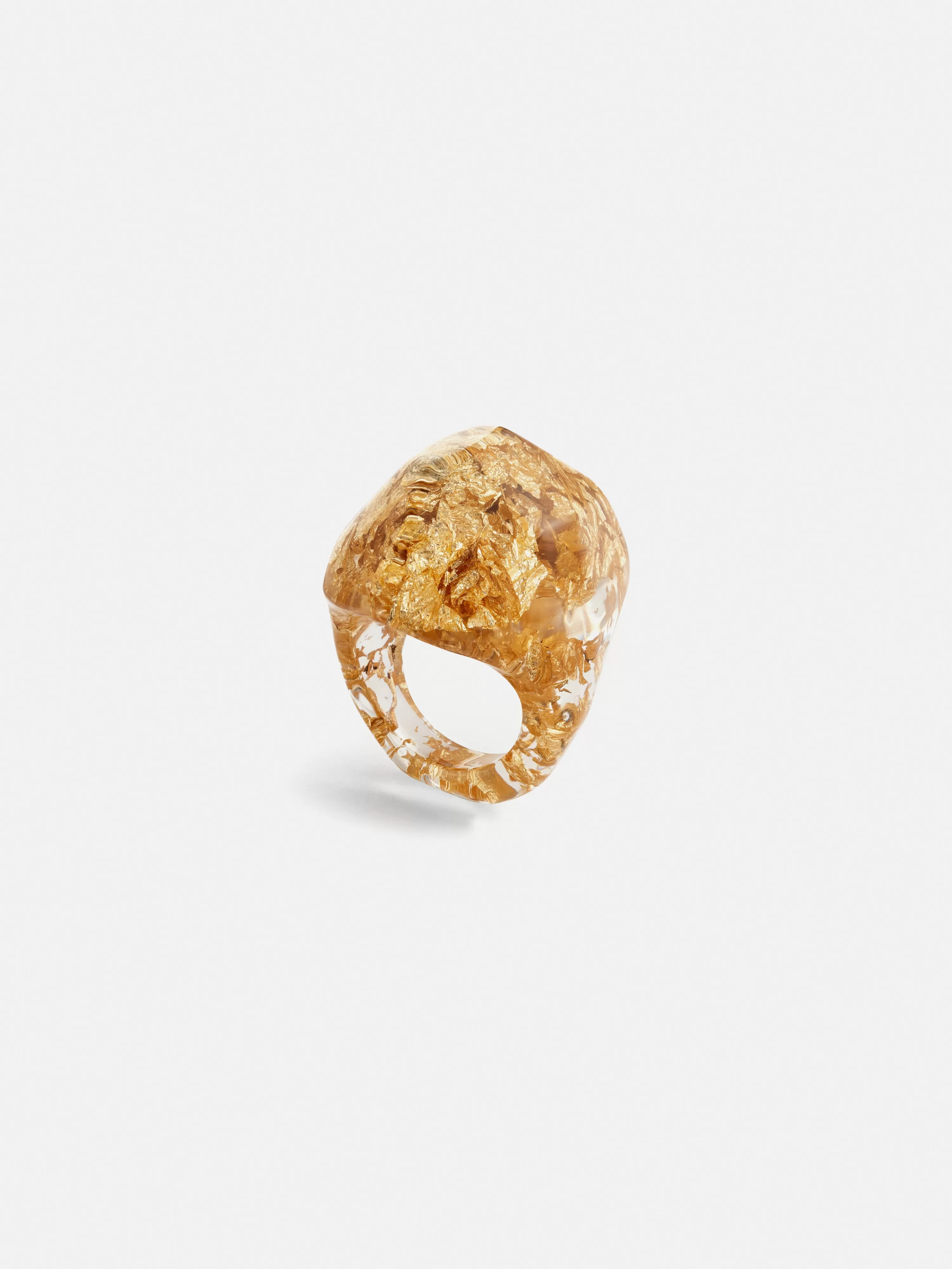 Jigsaw Crushed Resin Ring-Women Jewellery