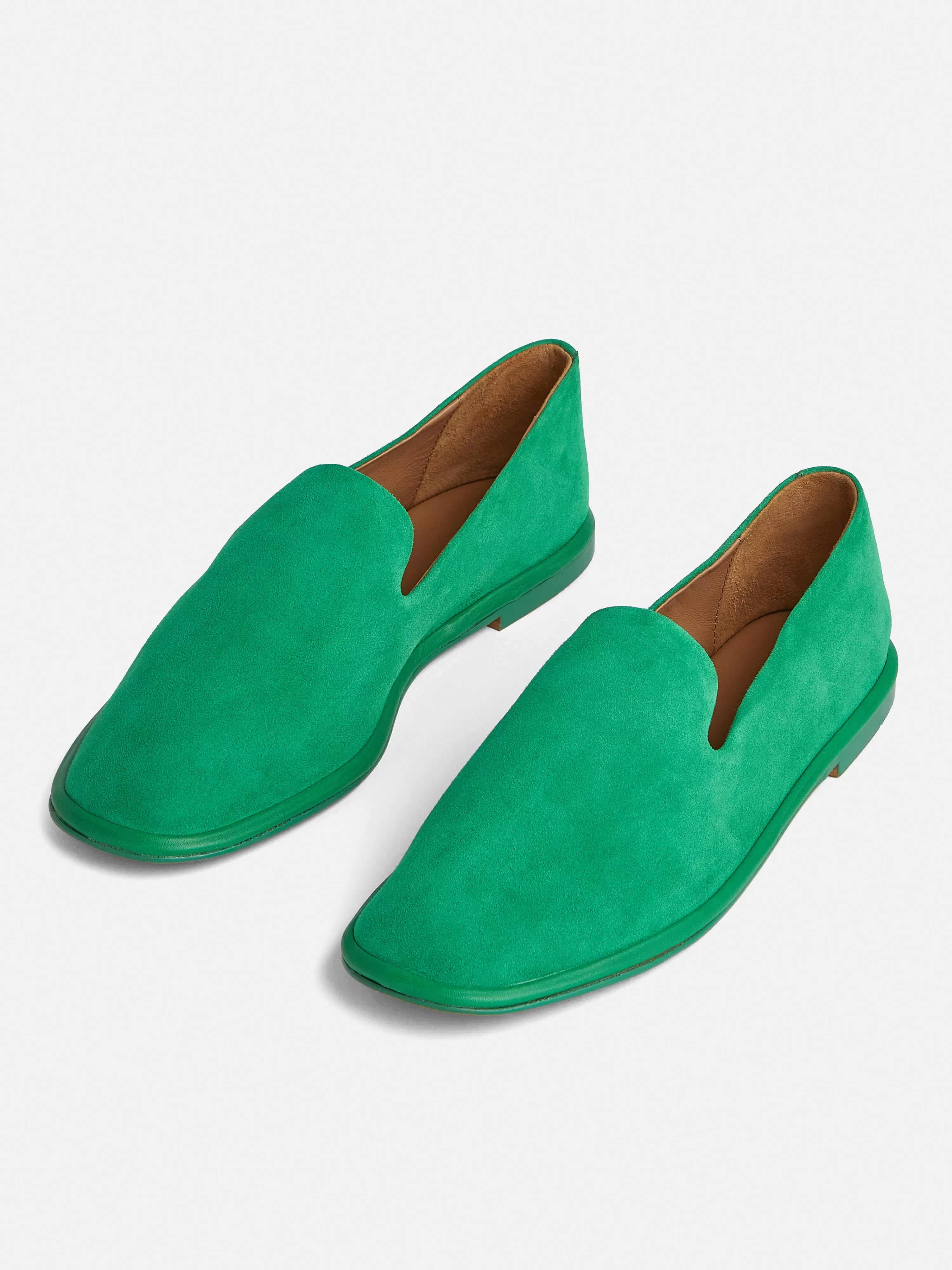 Jigsaw Elie Soft Suede Loafer-Women Flat Shoes