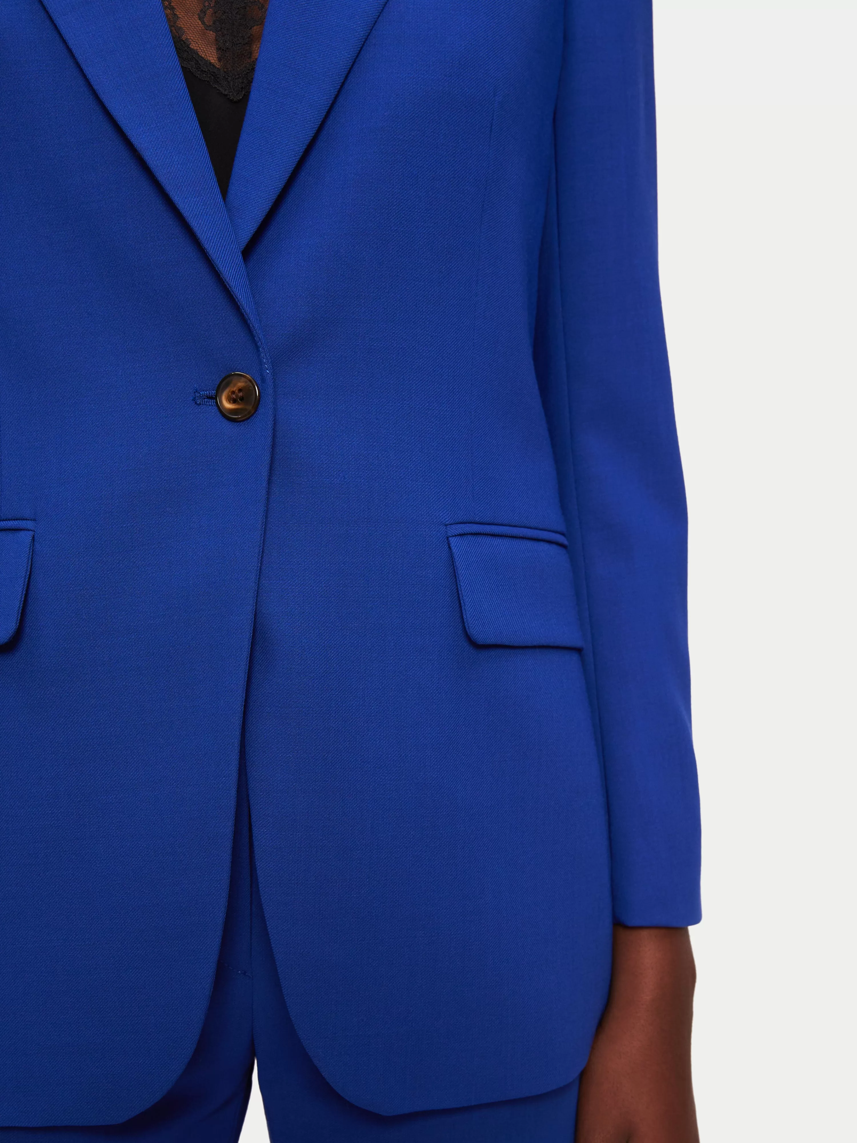 Jigsaw Fluid Twill Knox Blazer-Women Coats & Jackets