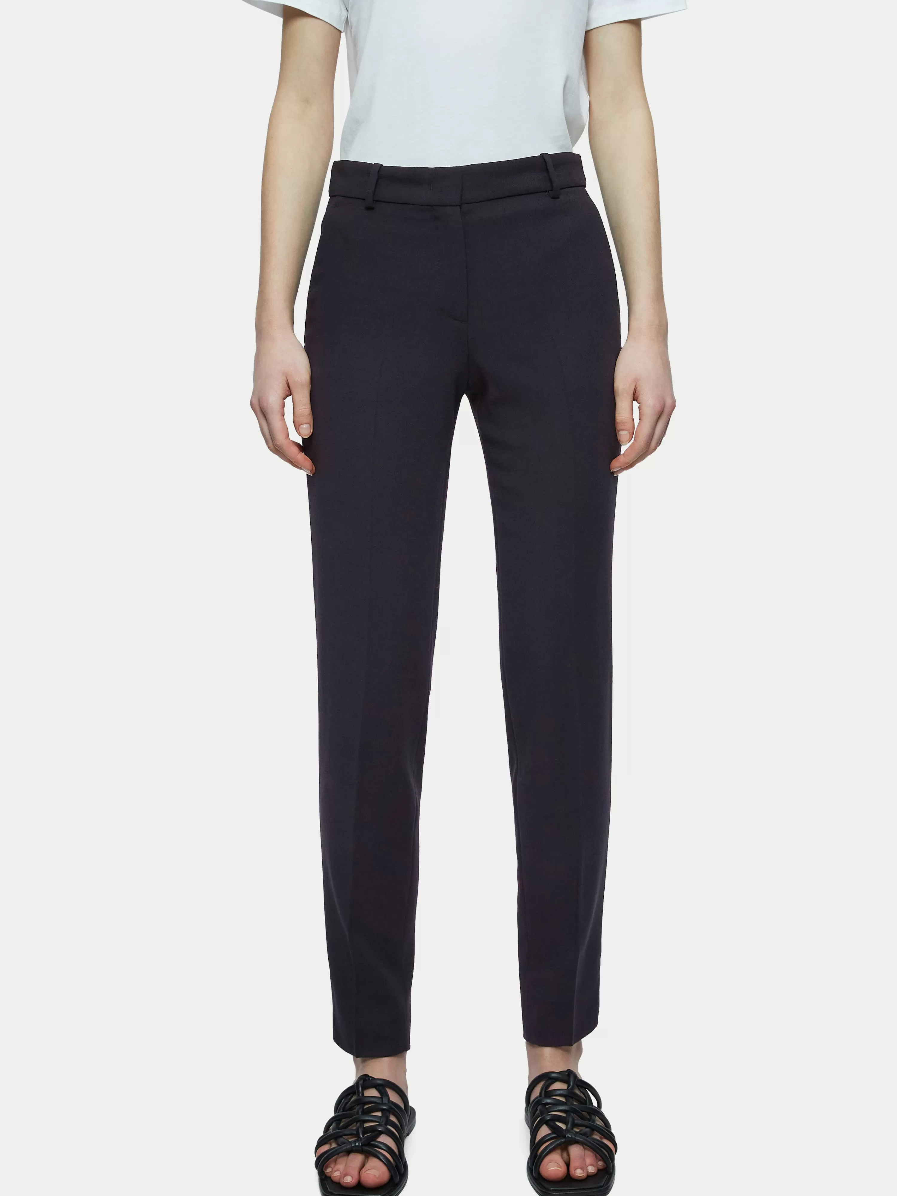 Jigsaw Fluid Twill Palmer Trouser-Women Trousers