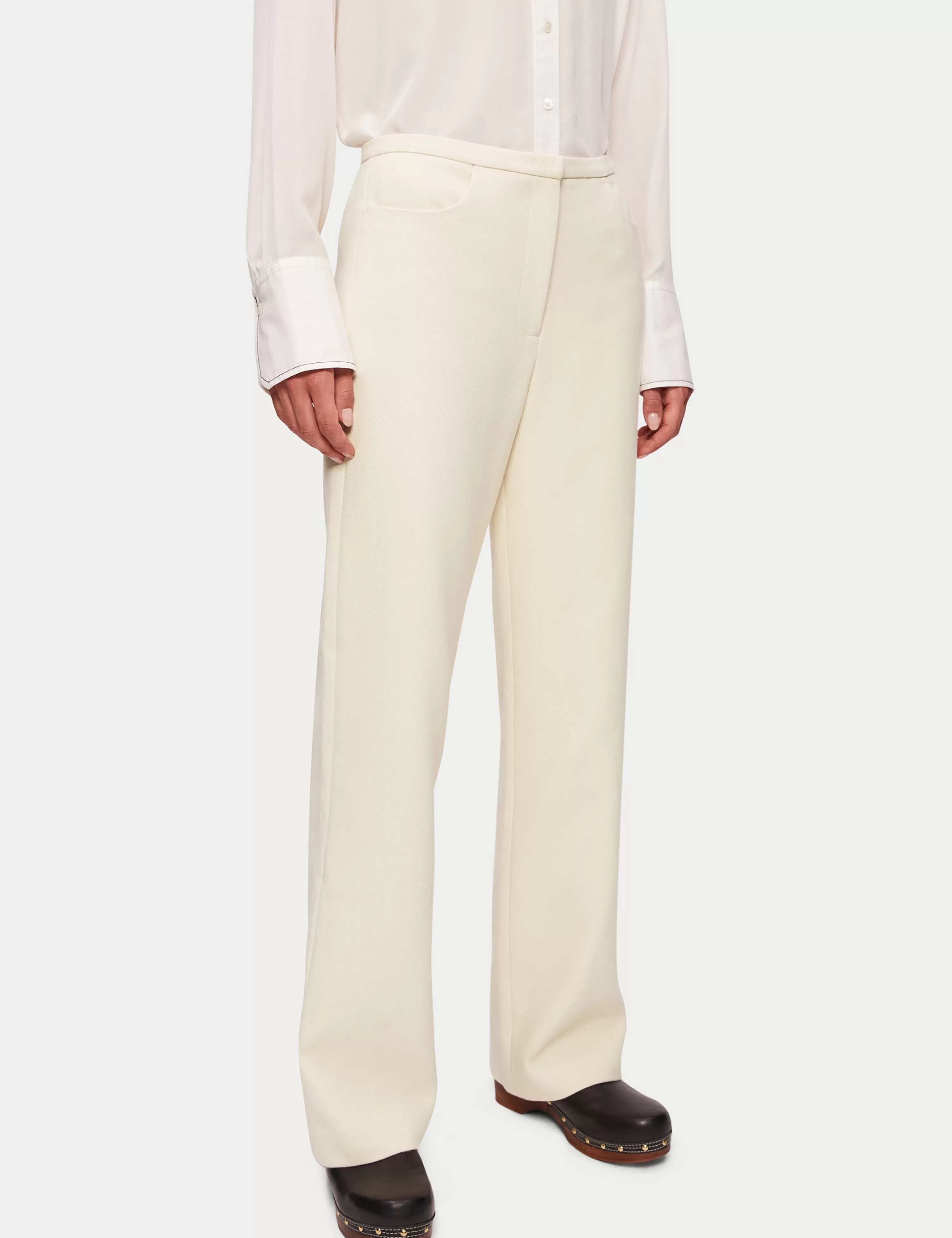 Jigsaw Harris Wool Twill Trouser-Women Trousers