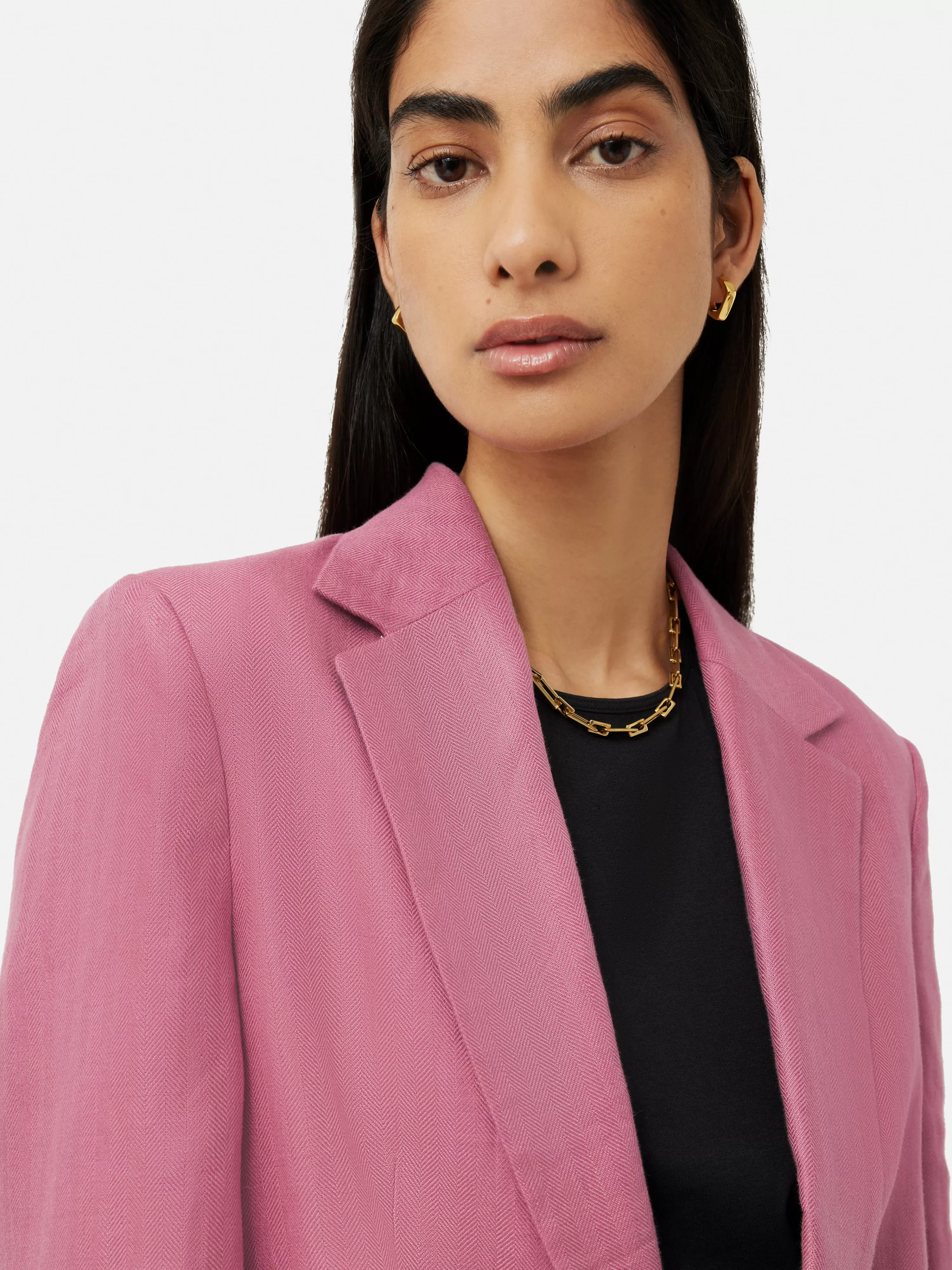 Jigsaw Irish Linen Gibson Blazer-Women Co-Ords & Suiting