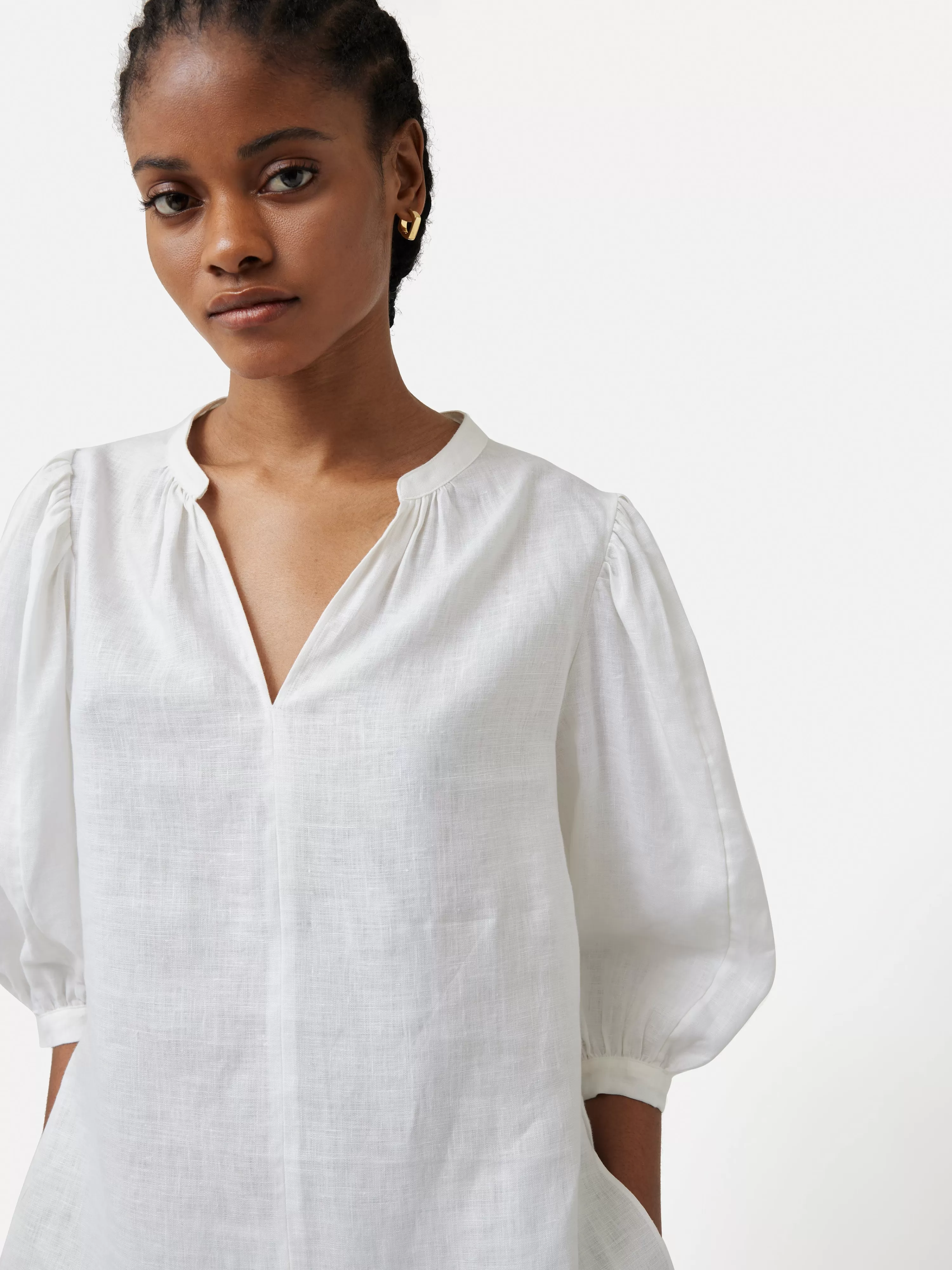 Jigsaw Linen Cicelly Top-Women Tops