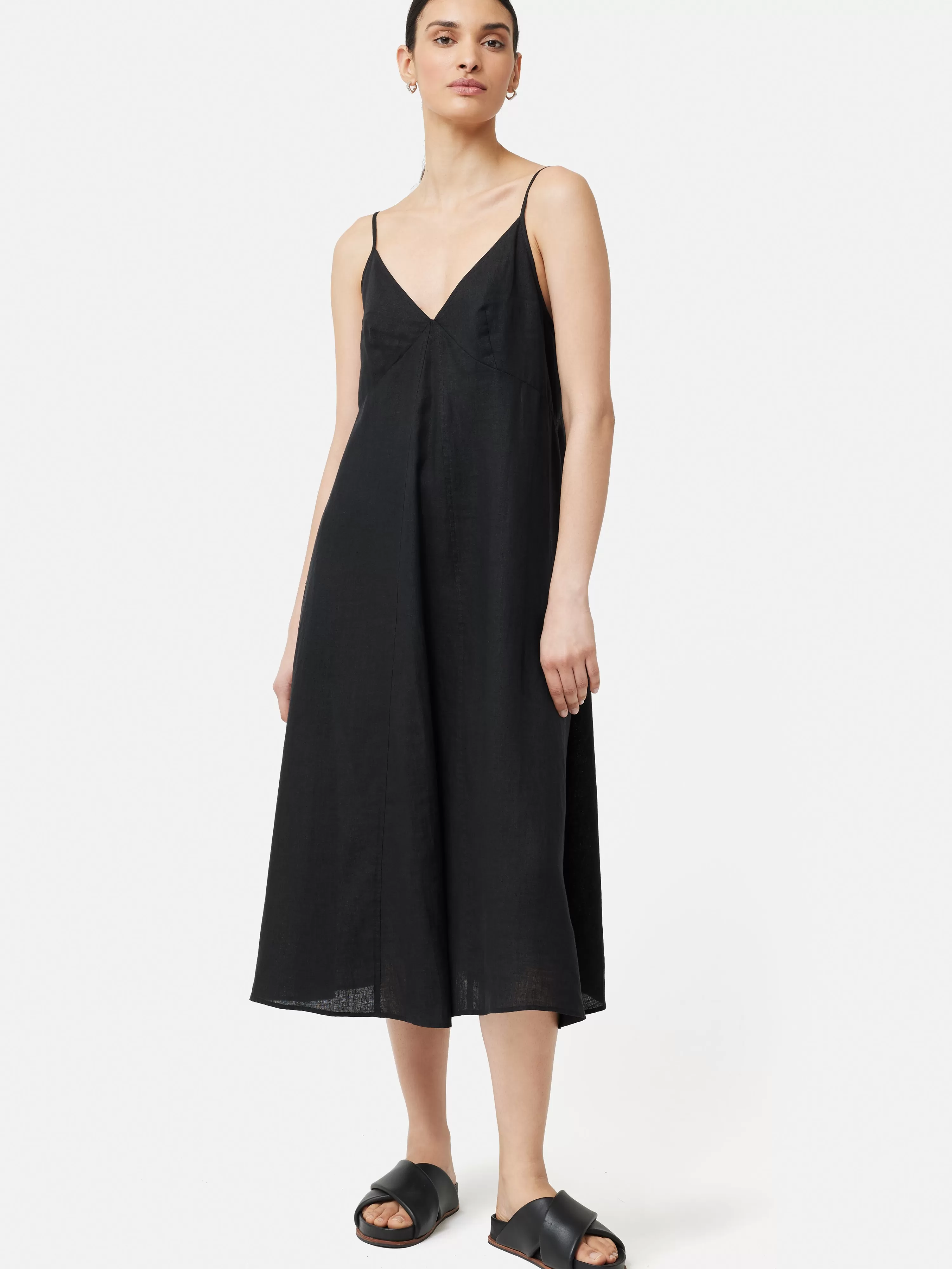 Jigsaw Linen Sundress-Women Dresses & Jumpsuits