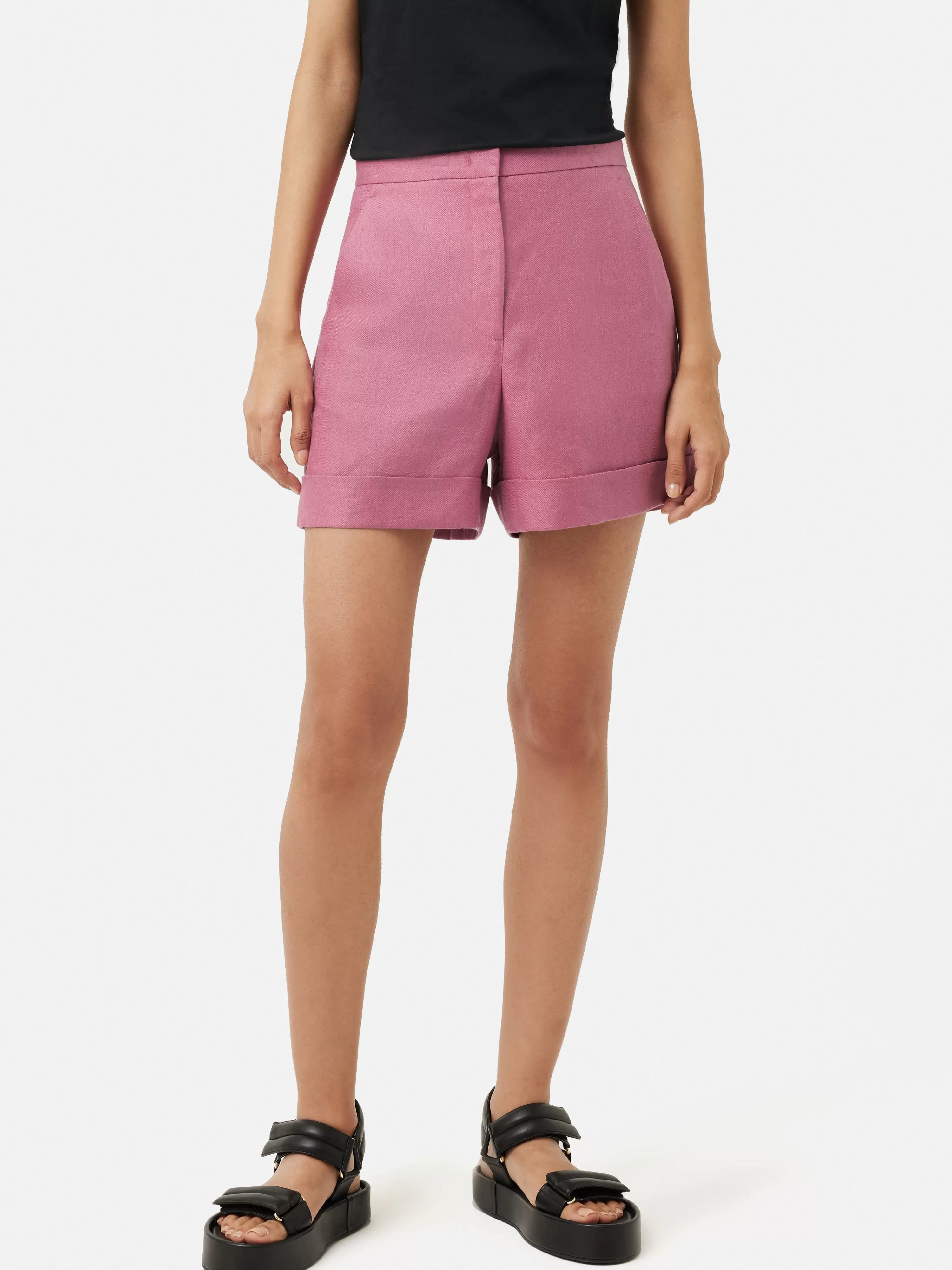 Jigsaw Linen Tailored Short-Women Co-Ords & Suiting