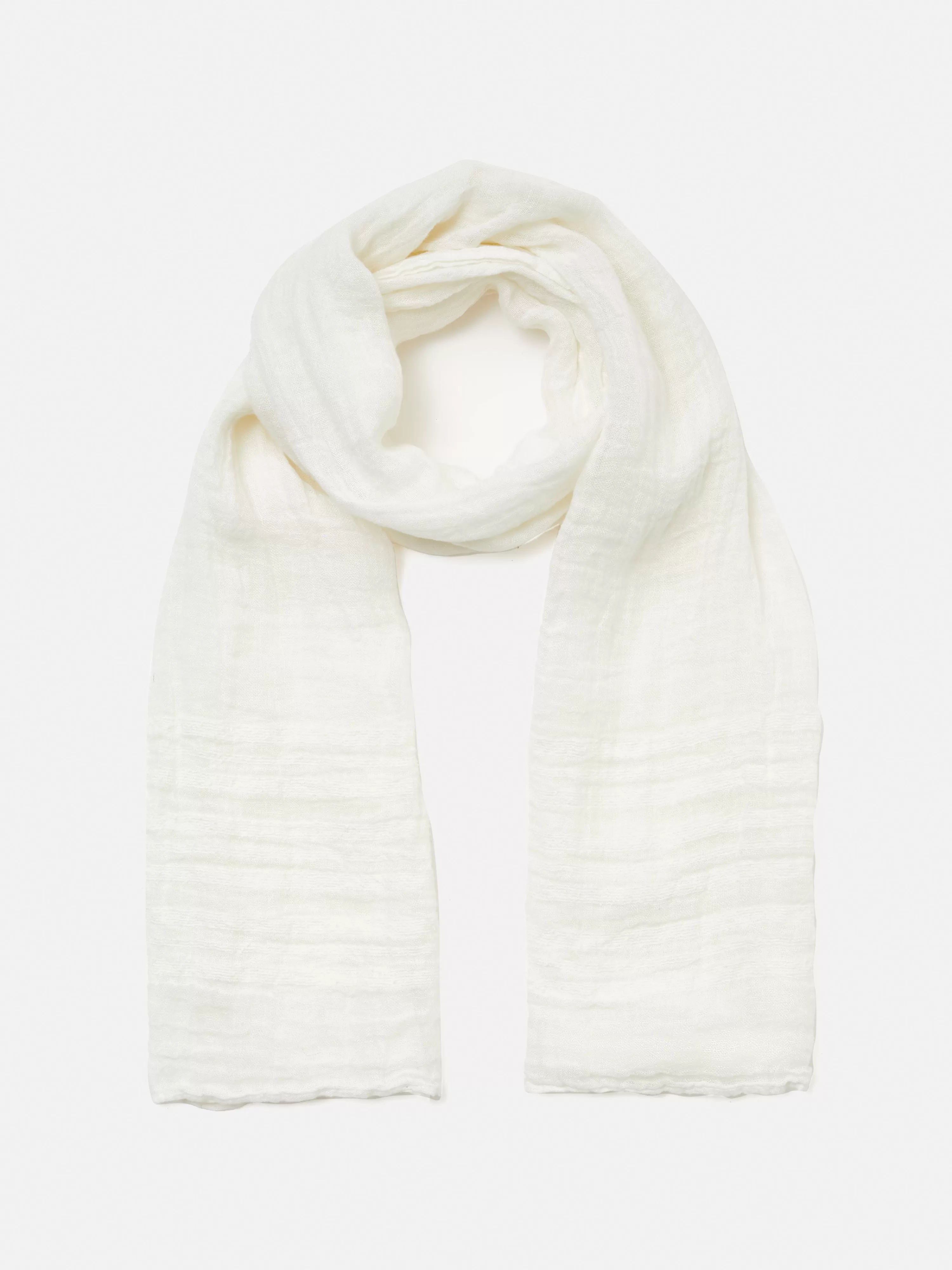 Jigsaw Linen Woven Scarf-Women Ponchos & Scarves