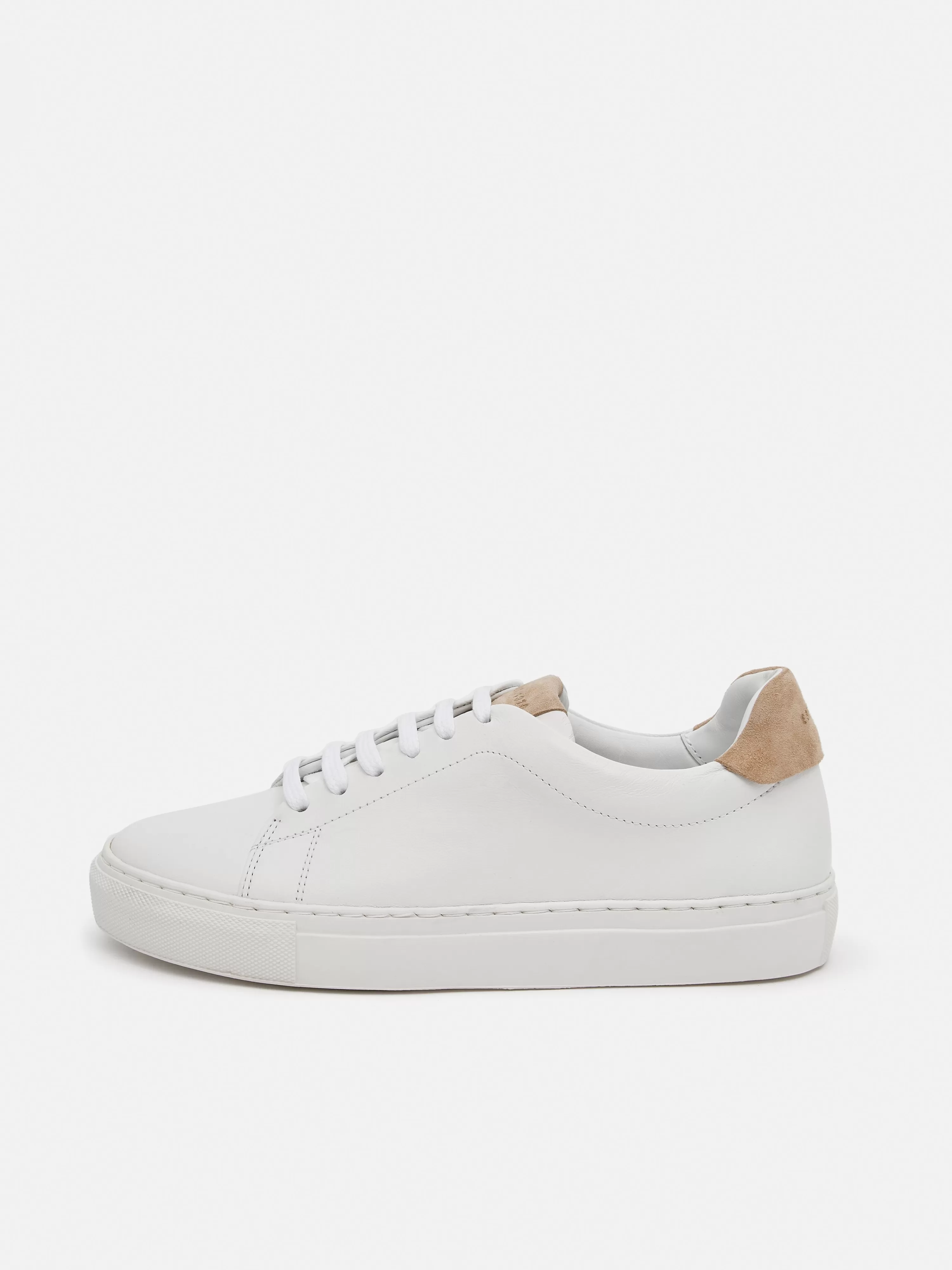 Jigsaw Miah Leather Trainer-Women Trainers