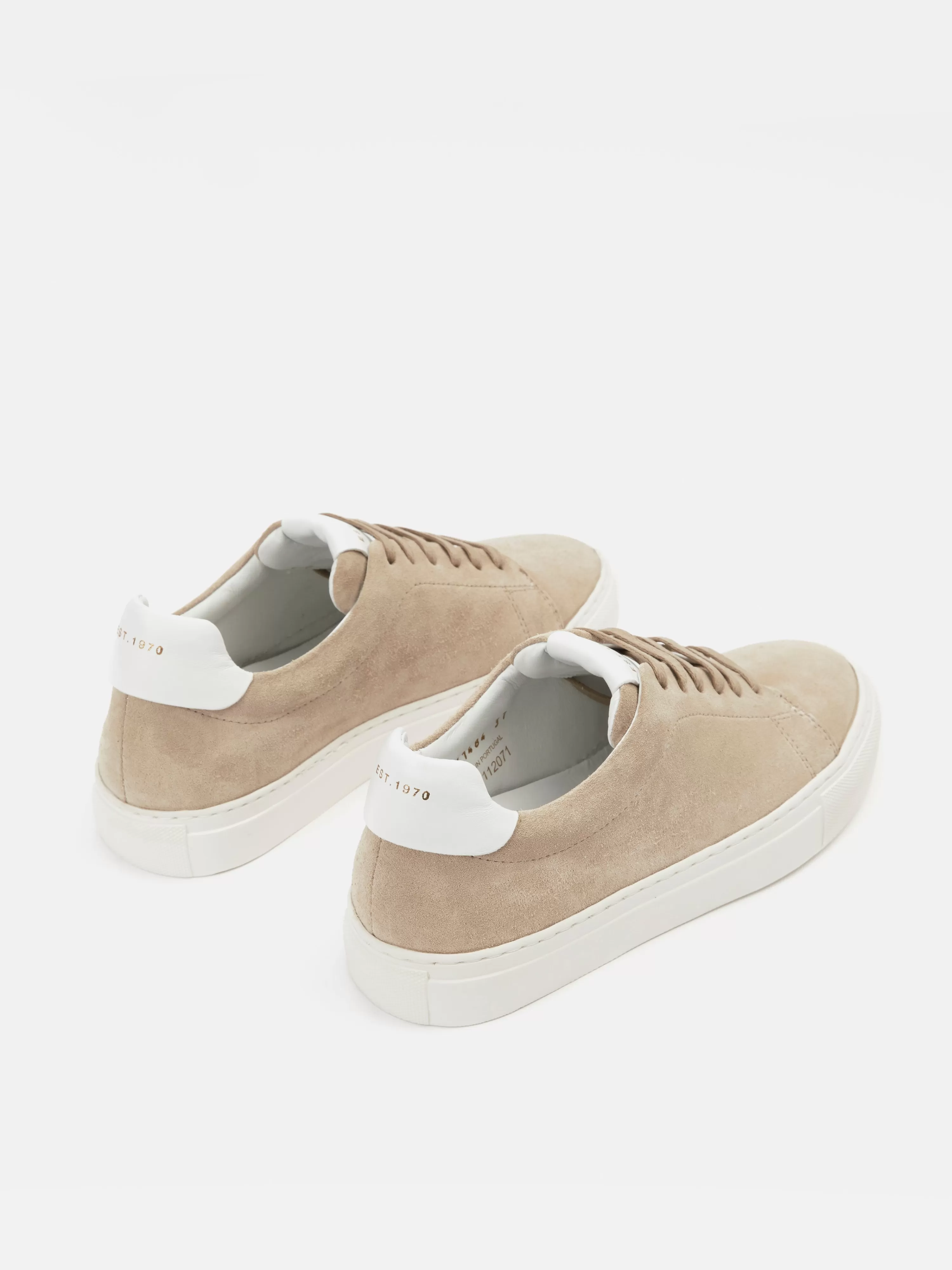 Jigsaw Miah Suede Trainer-Women Flat Shoes