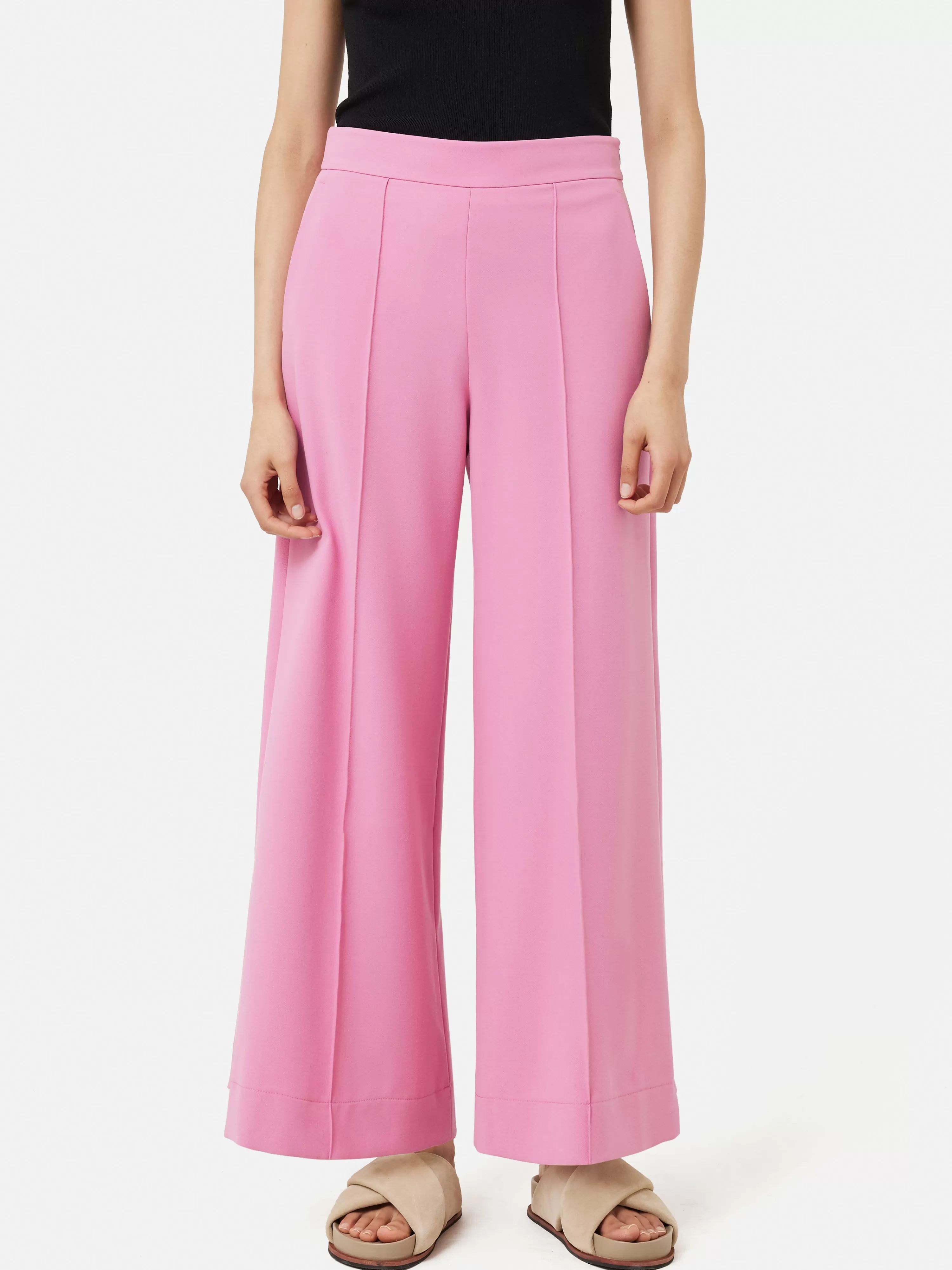 Jigsaw Modern Crepe Sailor Trouser-Women Trousers