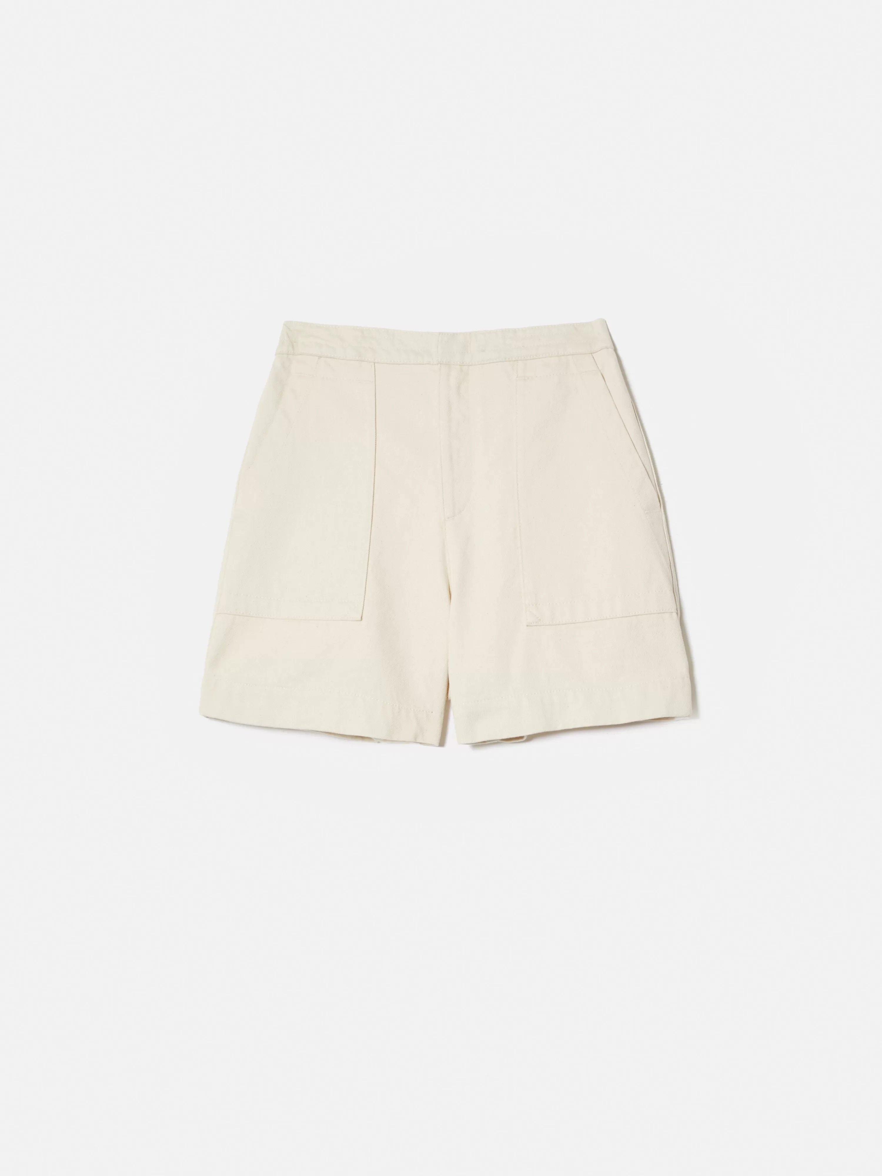 Jigsaw Patch Pocket Shorts-Women Shorts