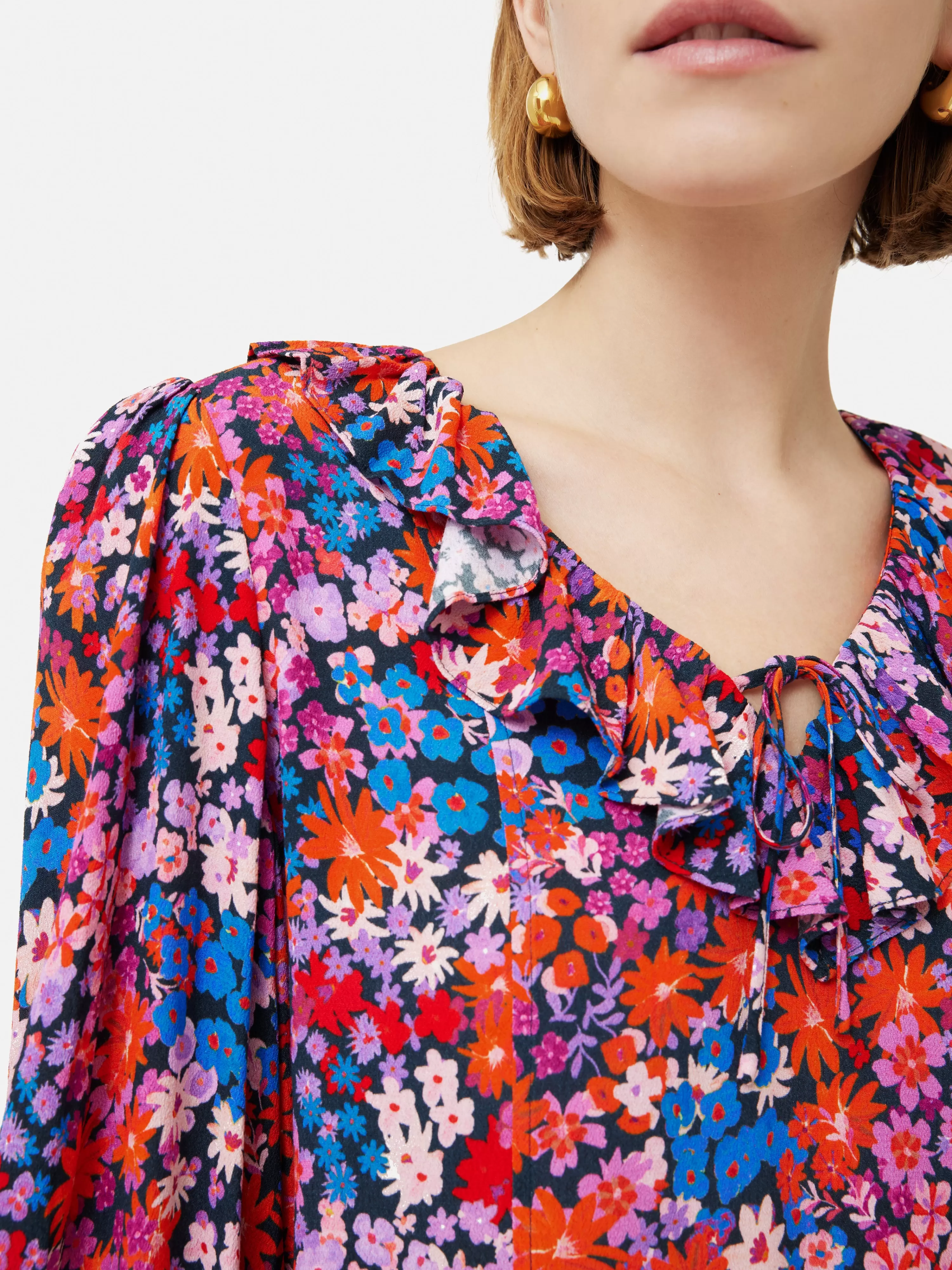 Jigsaw Rave Floral Top-Women Tops