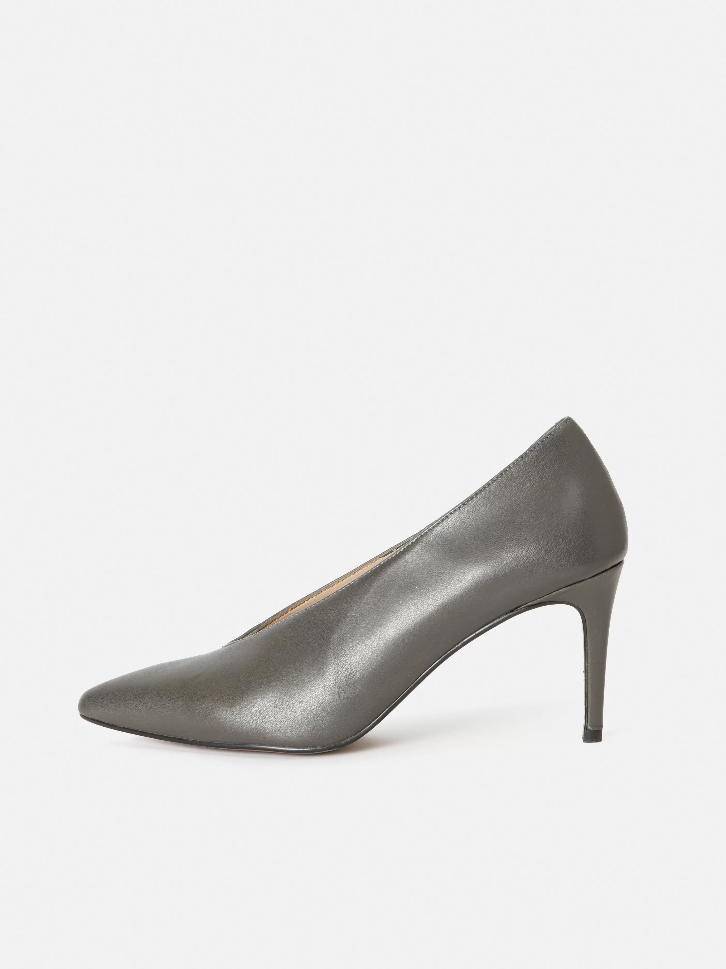 Jigsaw Reece Leather Court Shoe-Women Heels