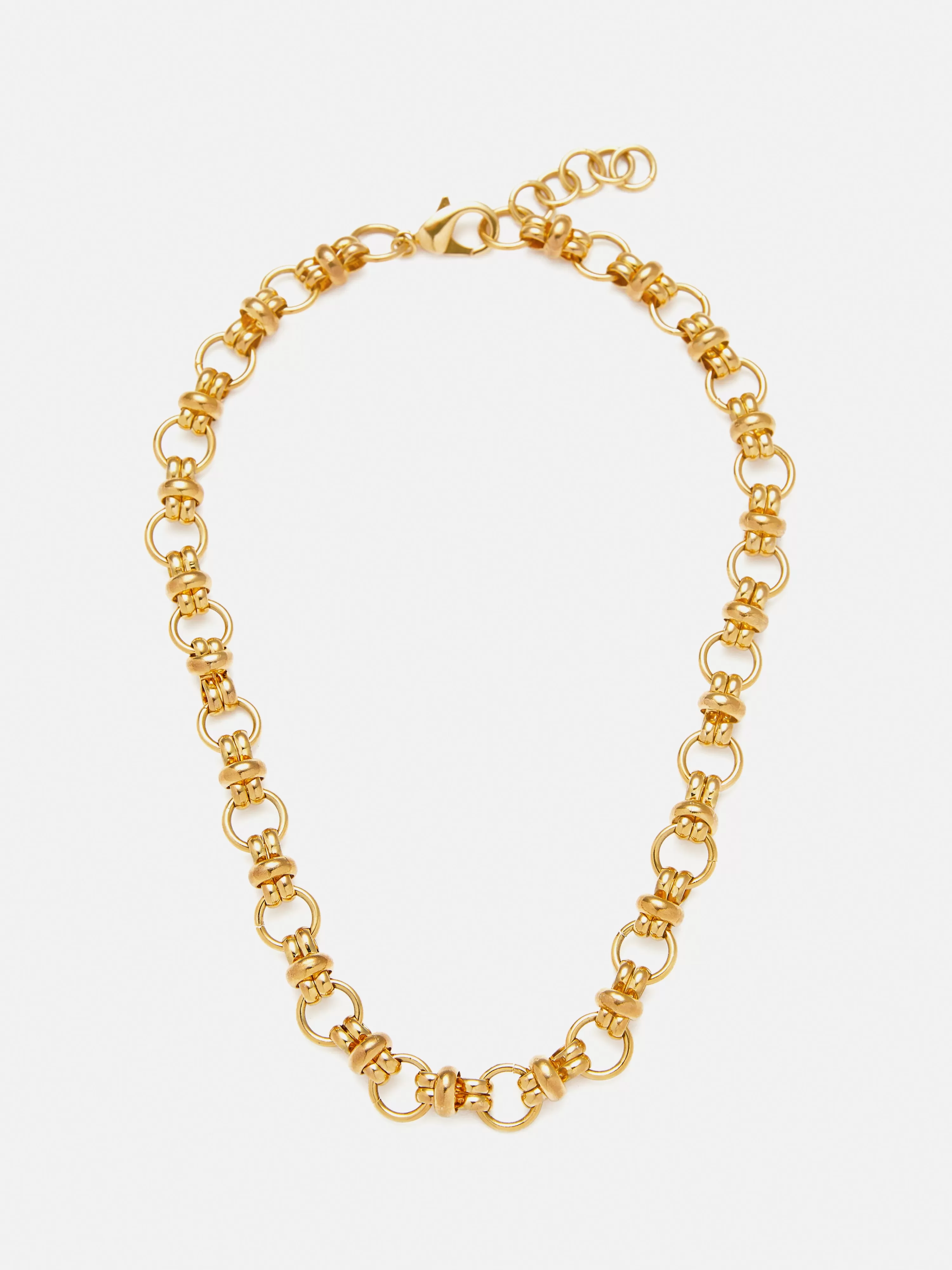 Jigsaw Round Chain Necklace-Women Jewellery