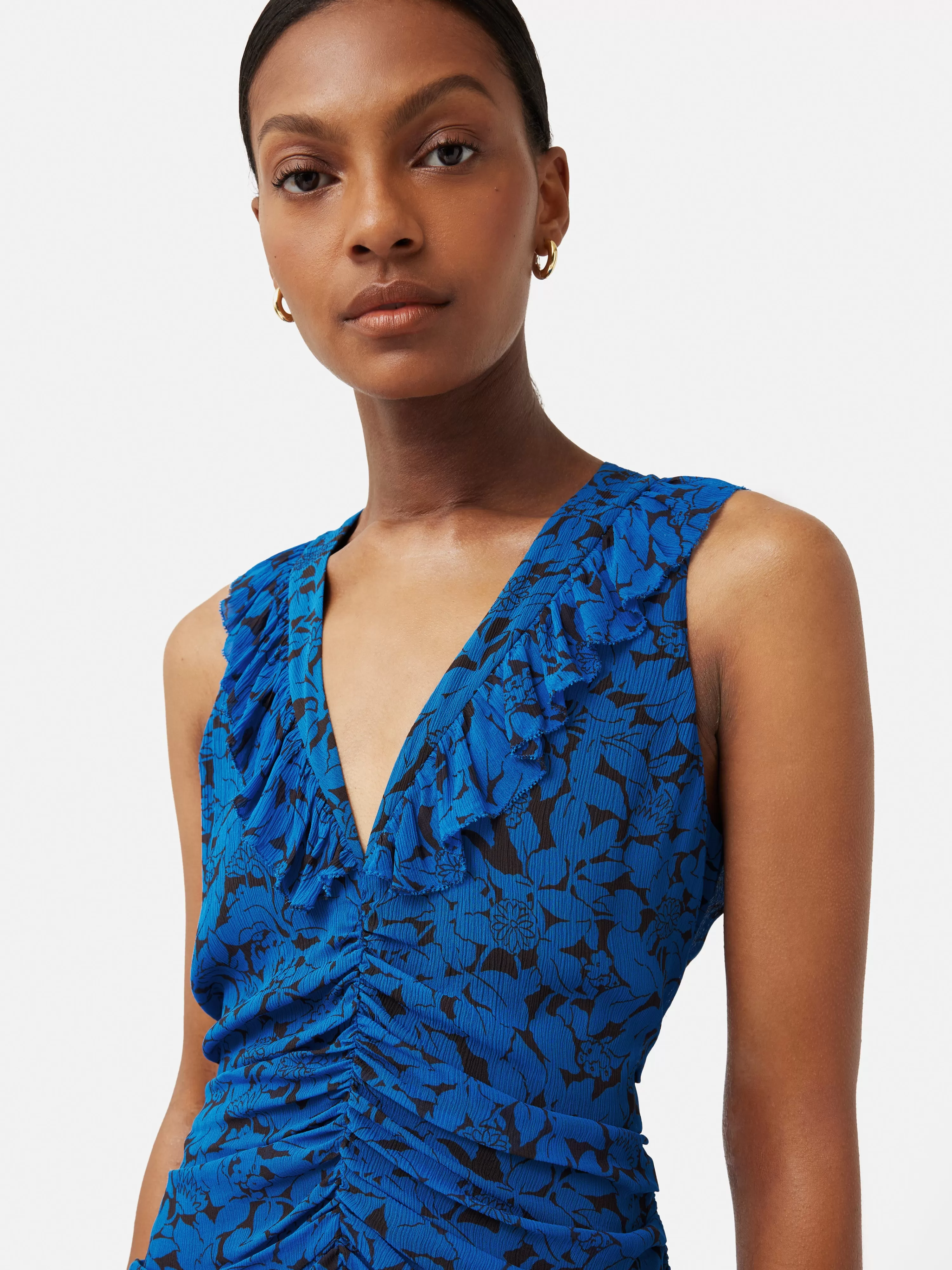 Jigsaw Shadow Leaf Crinkle Dress-Women Dresses & Jumpsuits