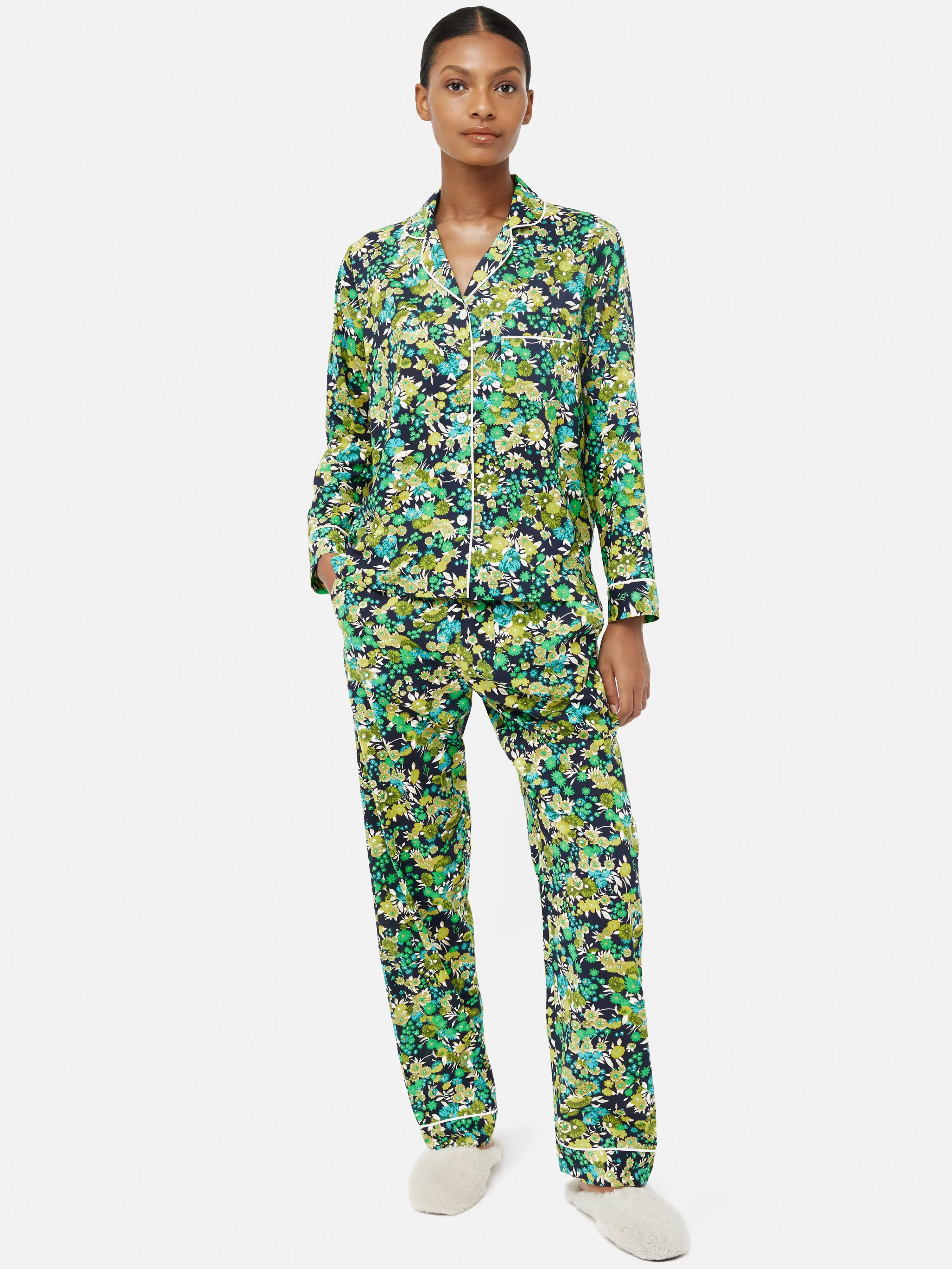 Jigsaw Wild Meadow Pyjama-Women Pyjamas & Loungewear