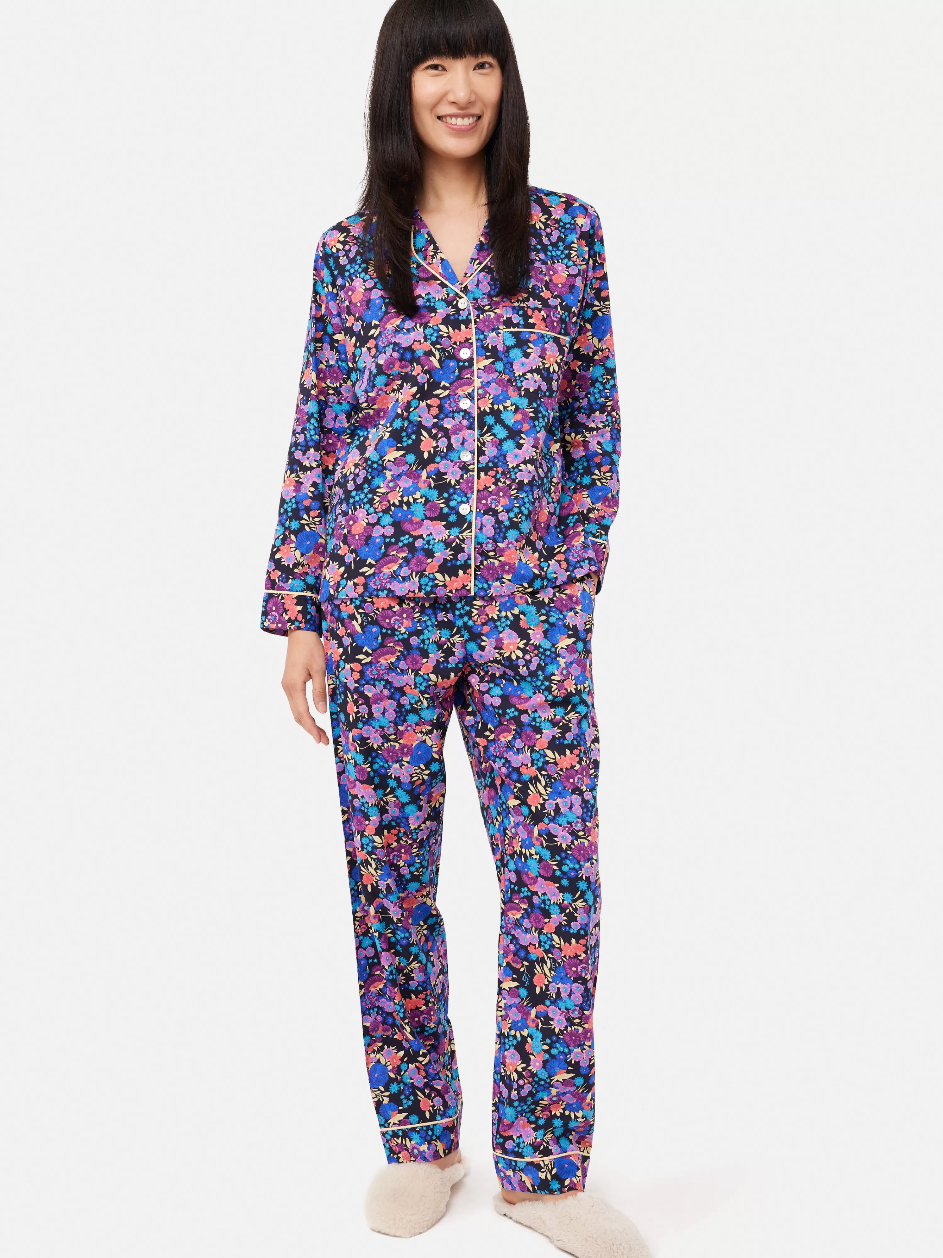 Jigsaw Wild Meadow Pyjama-Women Pyjamas & Loungewear