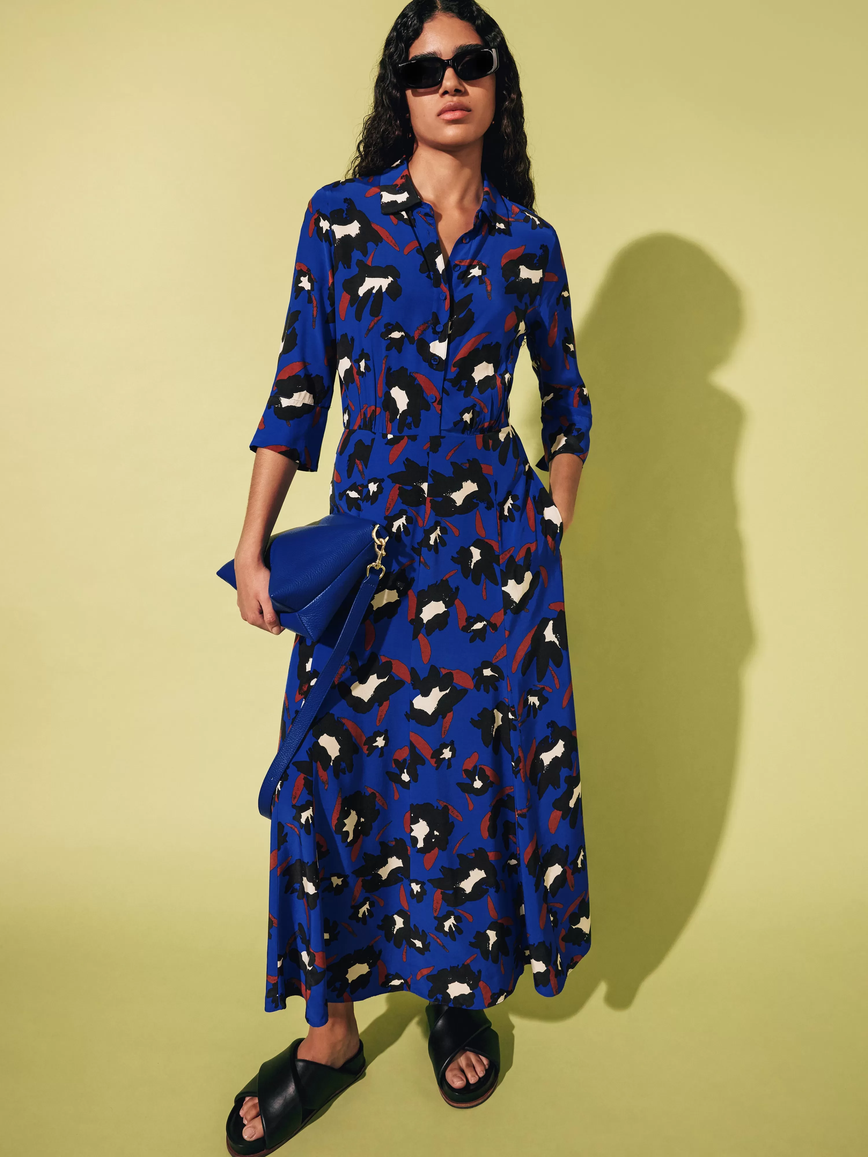 Jigsaw Wildcat Shirt Dress-Women Dresses & Jumpsuits