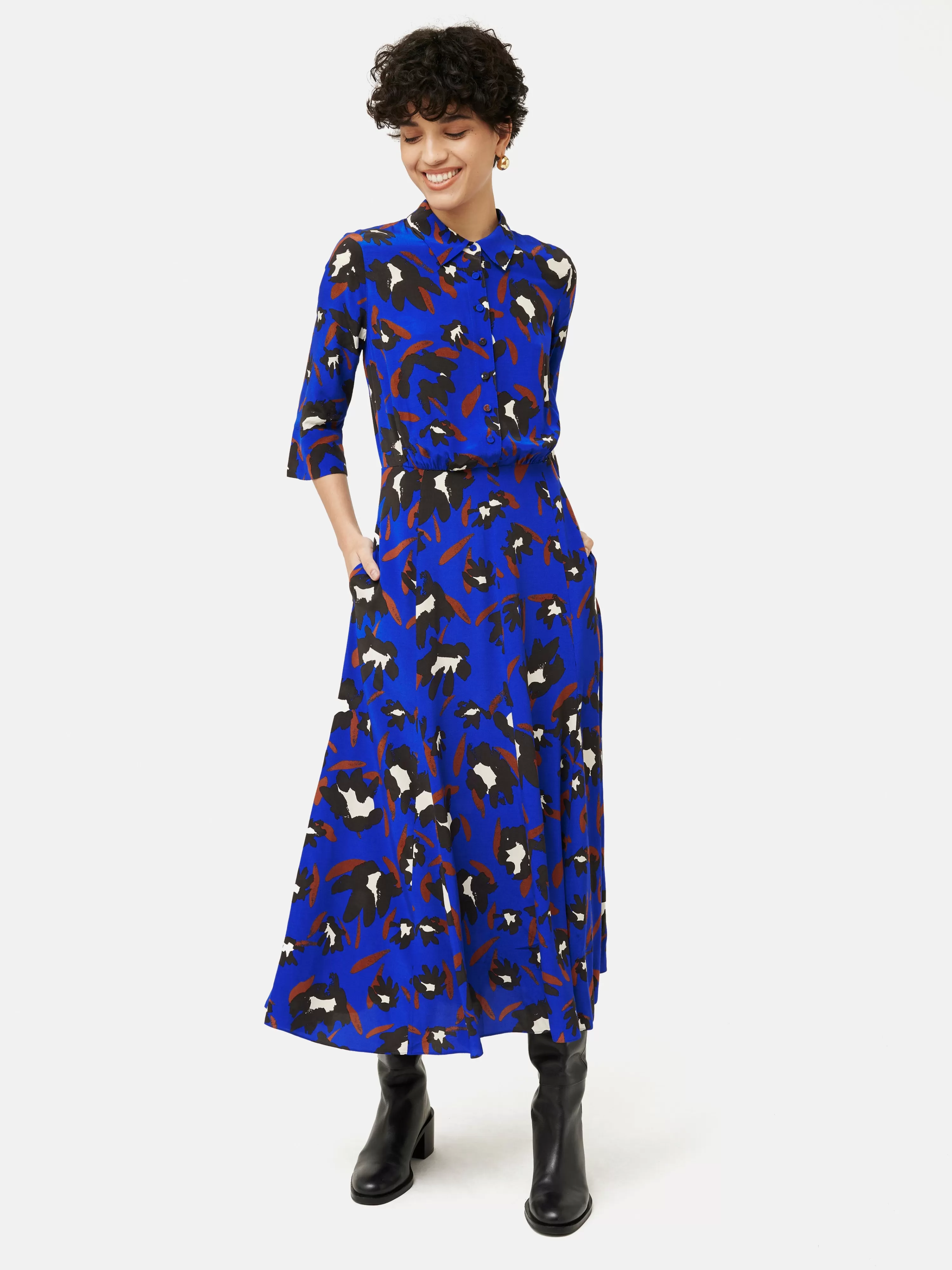 Jigsaw Wildcat Shirt Dress-Women Dresses & Jumpsuits