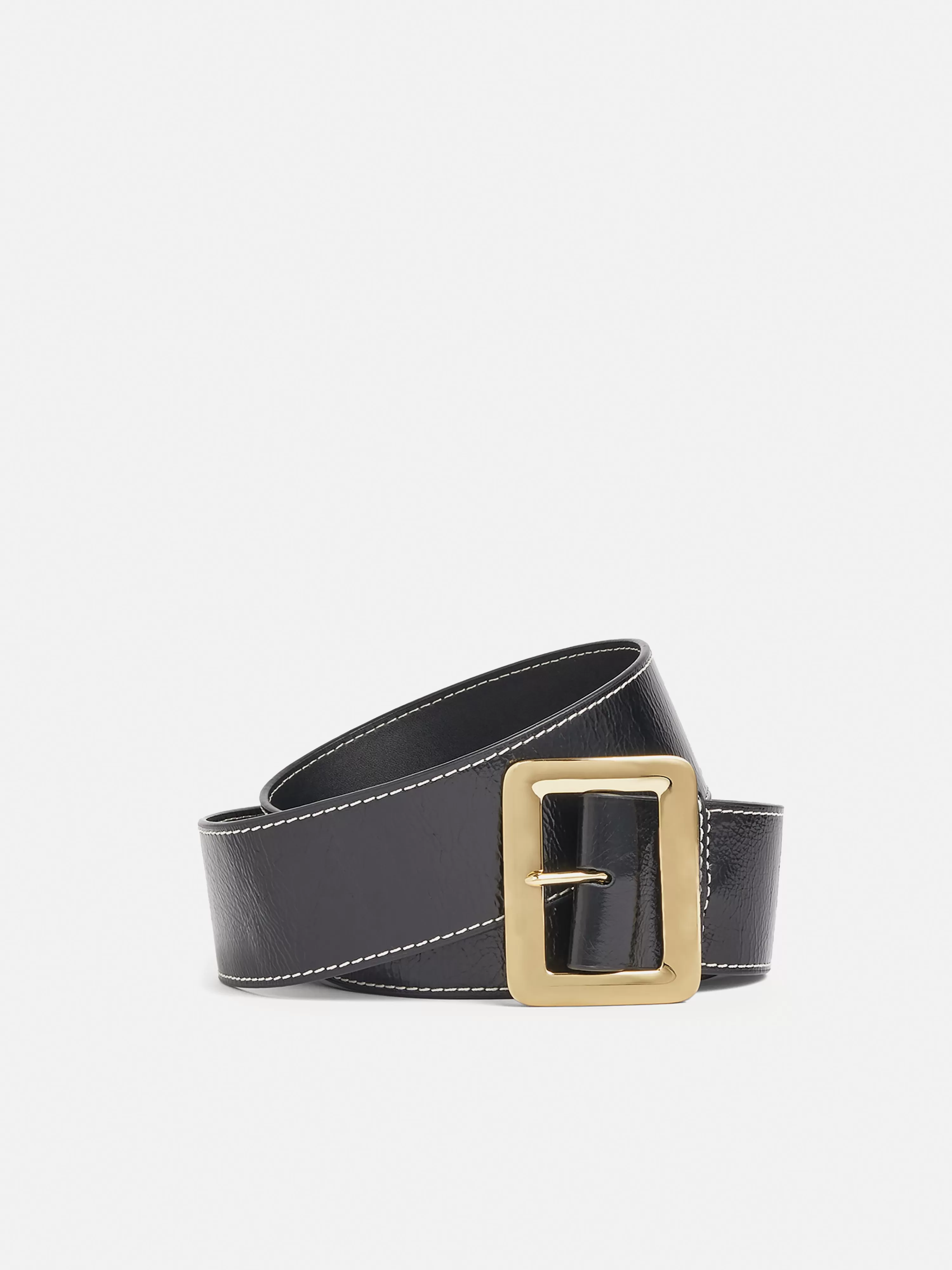 Jigsaw Zoey Patent Leather Belt-Women Belts