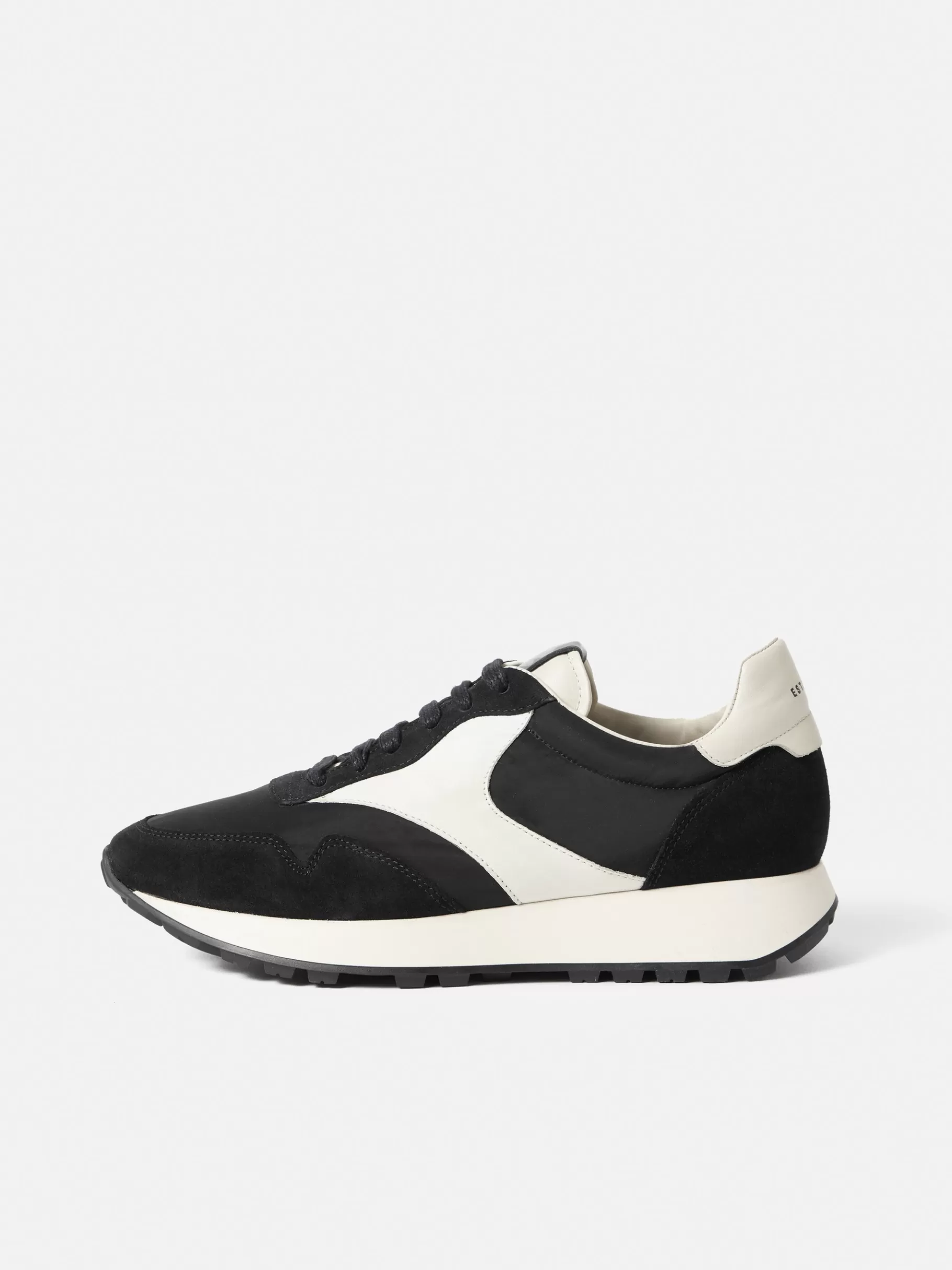 Jigsaw Trainers | Flats-Finsbury Vintage Runner Trainer Black