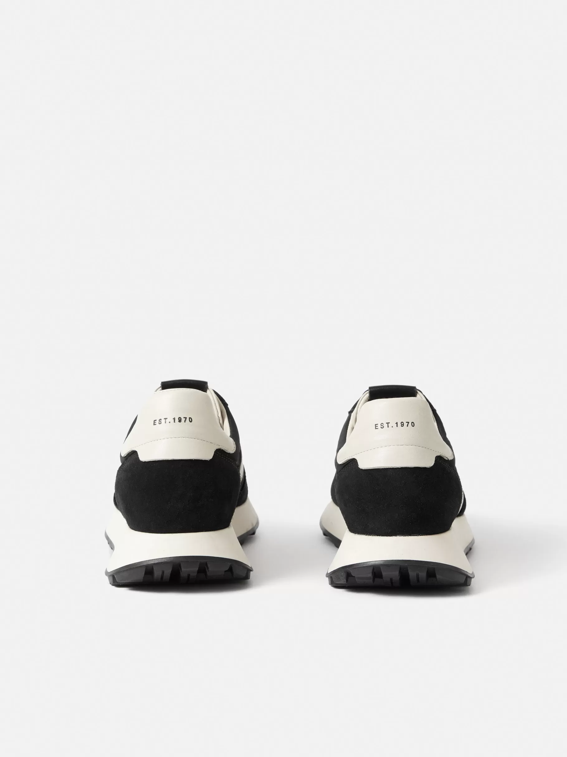 Jigsaw Trainers | Flats-Finsbury Vintage Runner Trainer Black