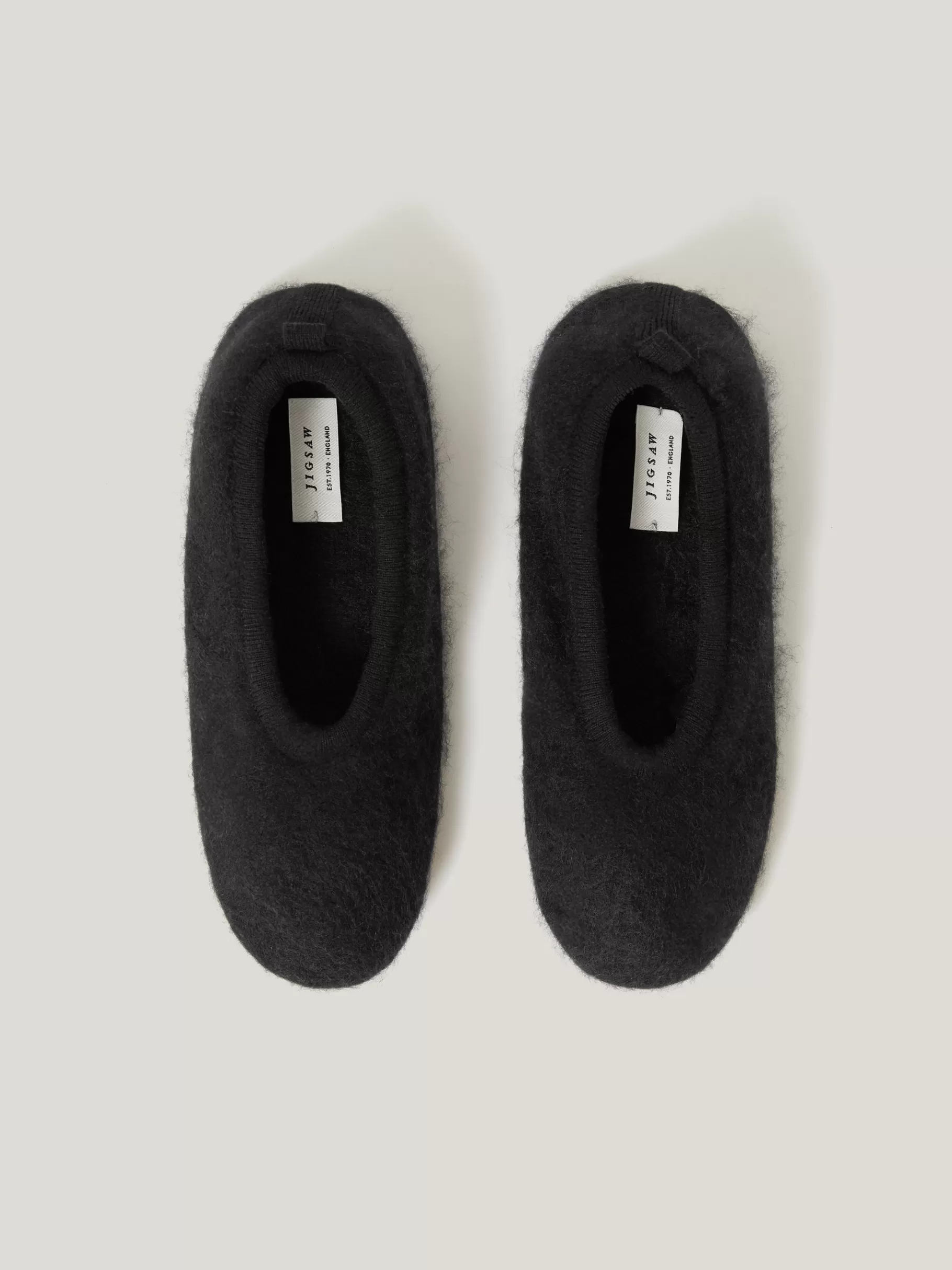Jigsaw Pyjamas & Loungewear | Knitwear & Cashmere-Halo Cashmere Slipper Black