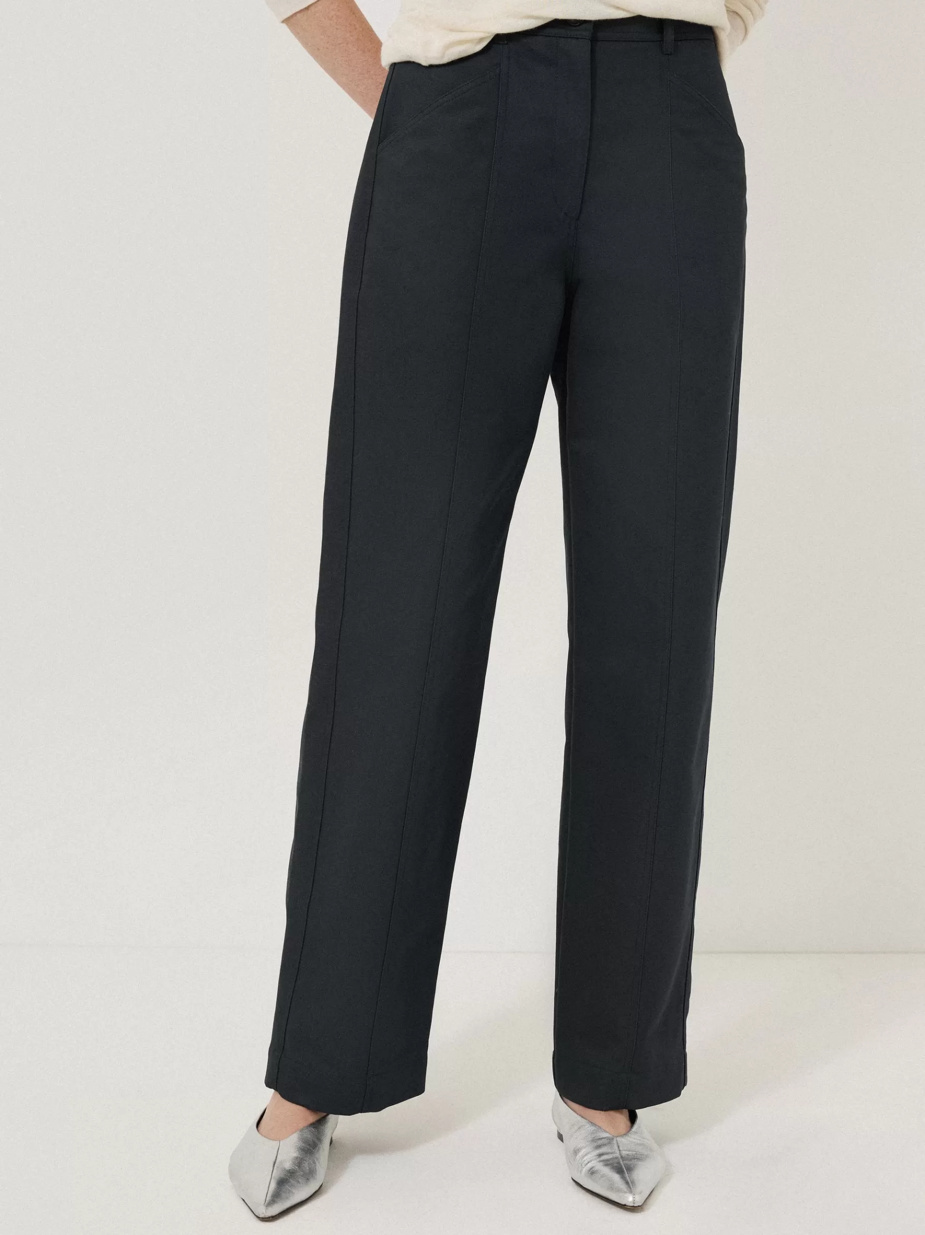 Jigsaw Trousers-Hatton Chino Trouser Blue