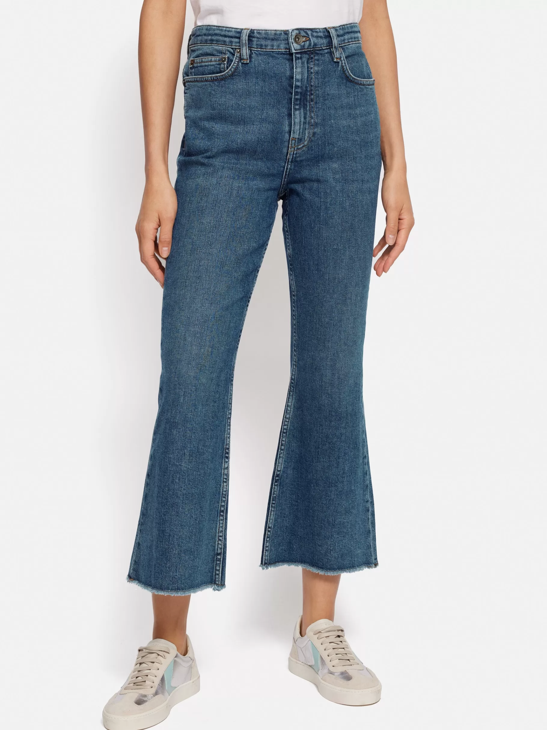 Jigsaw Denim-Kick Flare Jean VintageMidBlue