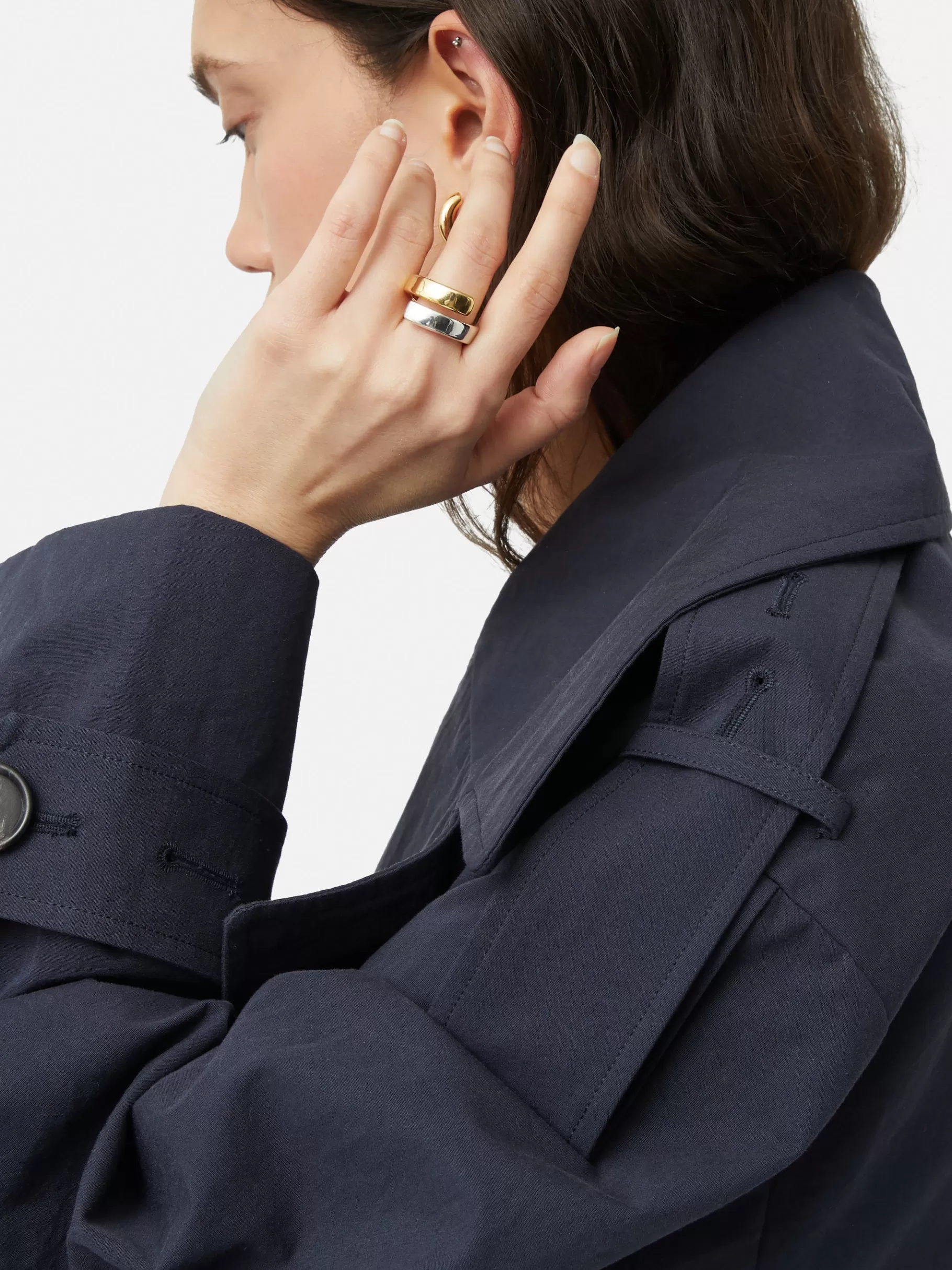 Jigsaw Jewellery | Party-Mixed Metal Wrap Ring Multi