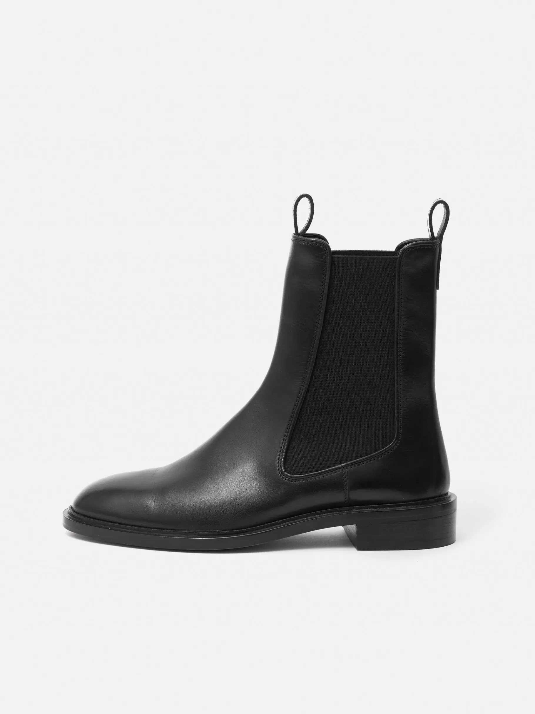 Jigsaw Boots-Pembridge Leather Chelsea Boot Black