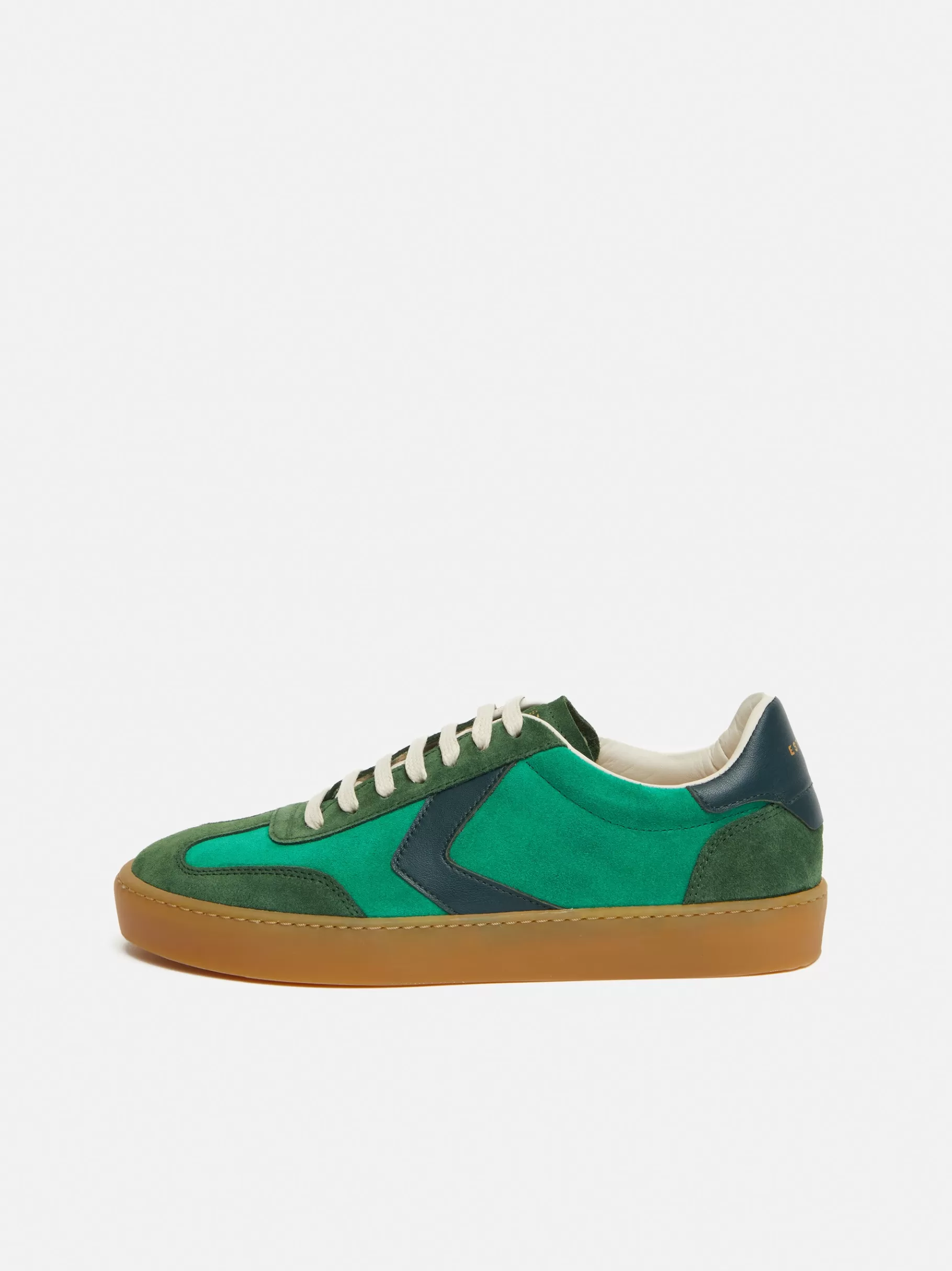 Jigsaw Trainers | Flats-Portland Vintage Classic Trainer Green