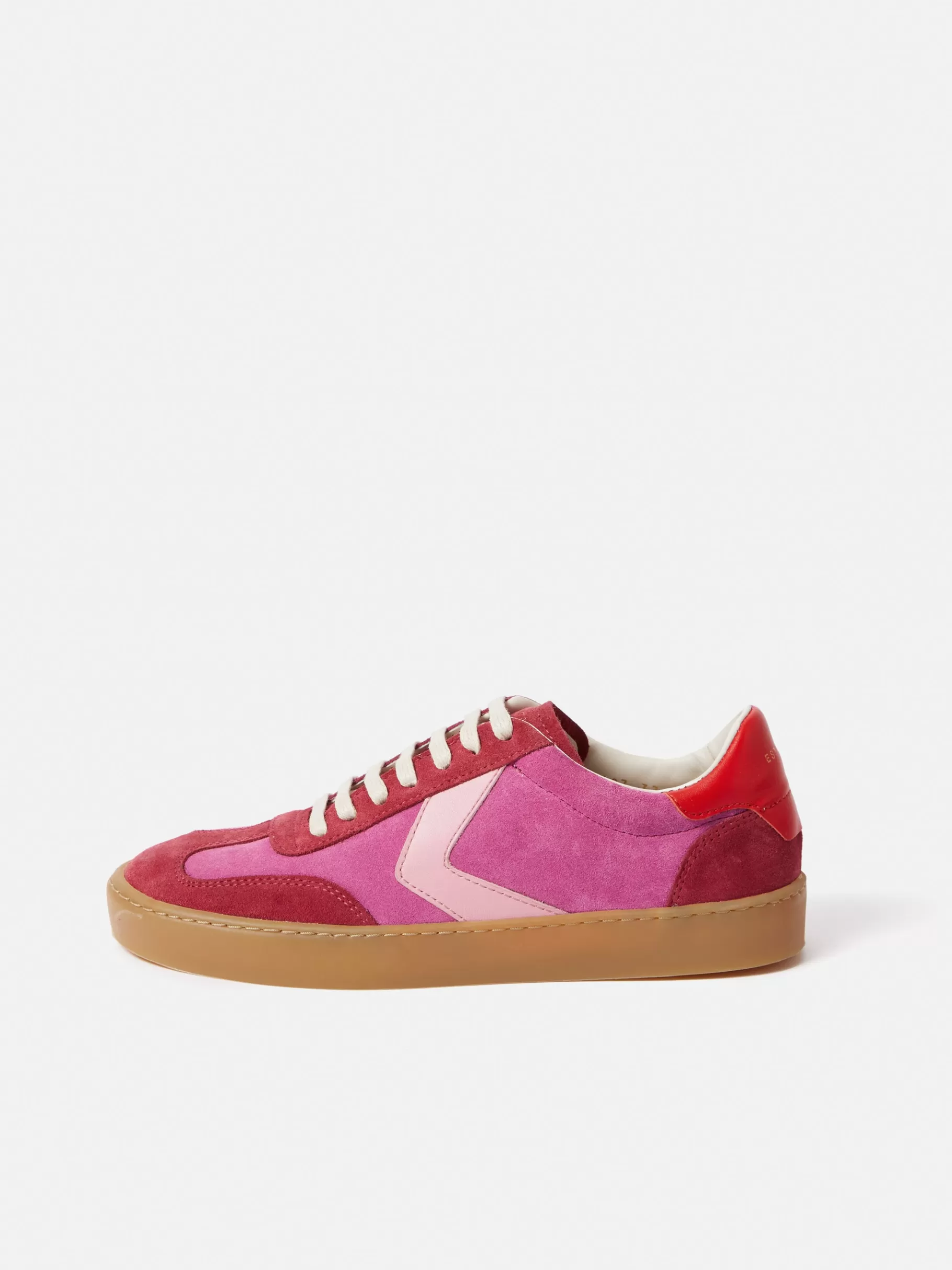 Jigsaw Trainers | Flats-Portland Vintage Classic Trainer Pink