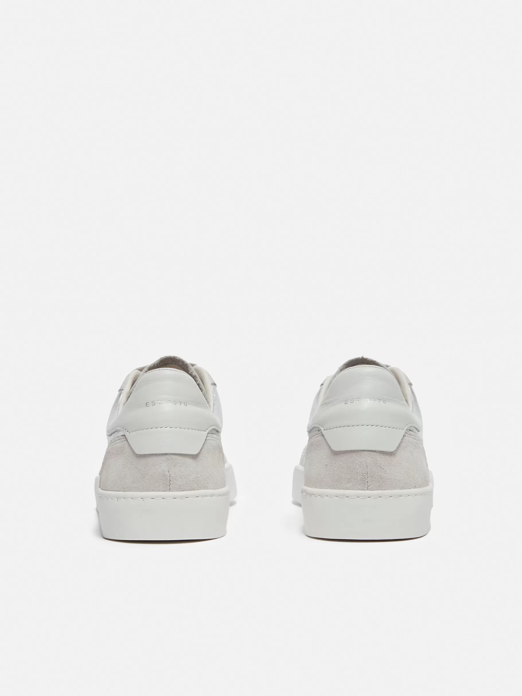 Jigsaw Trainers | Flats-Portland Vintage Classic Trainer Silver