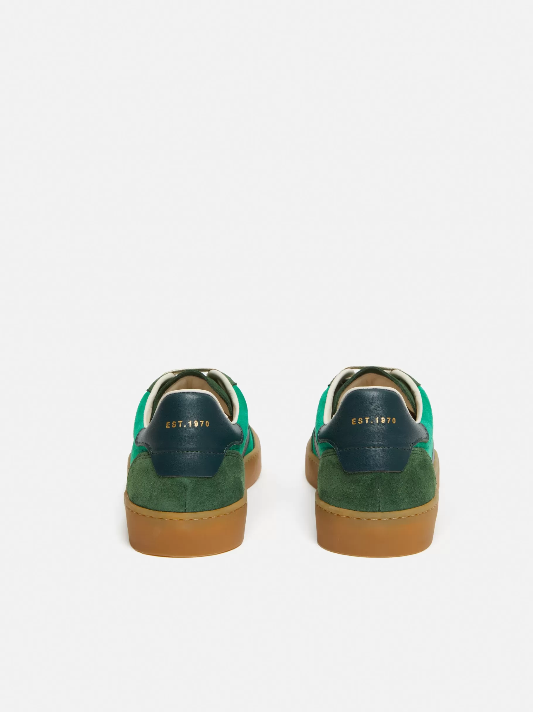 Jigsaw Trainers | Flats-Portland Vintage Classic Trainer Green