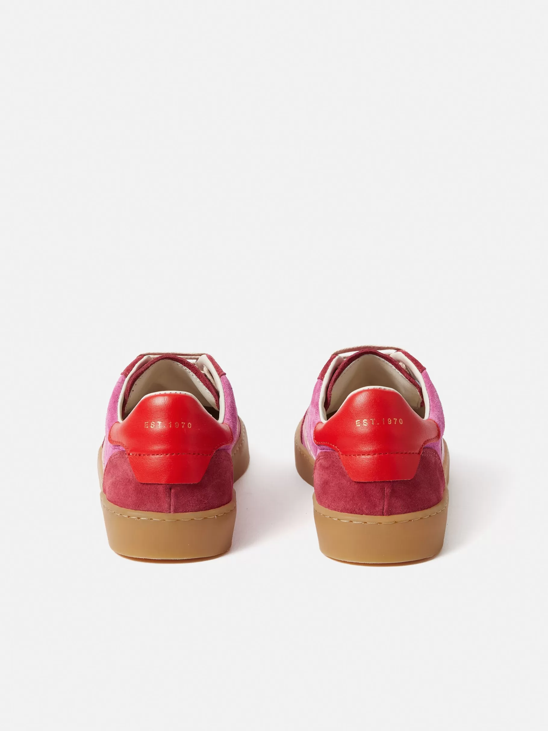 Jigsaw Trainers | Flats-Portland Vintage Classic Trainer Pink