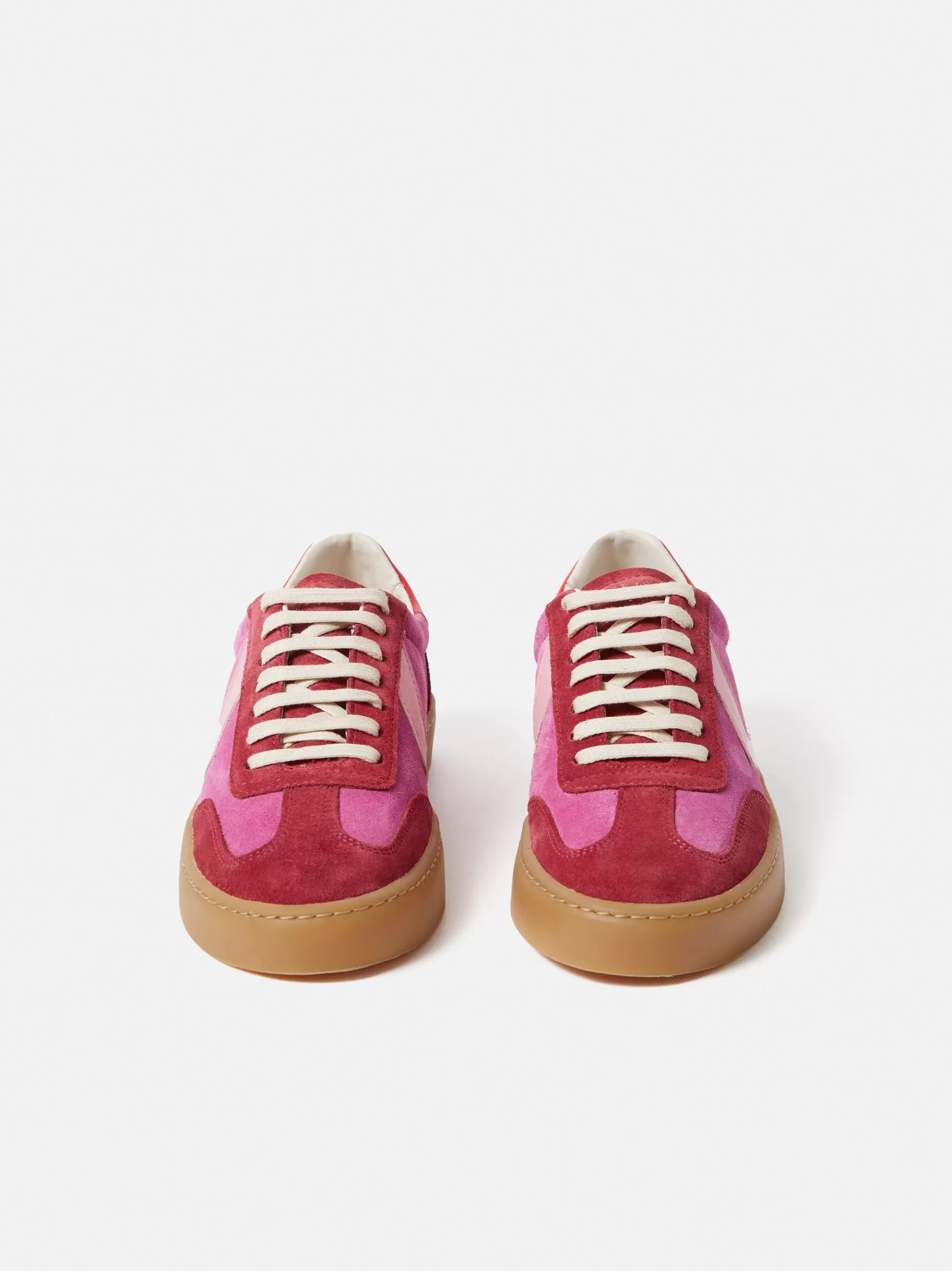 Jigsaw Trainers | Flats-Portland Vintage Classic Trainer Pink