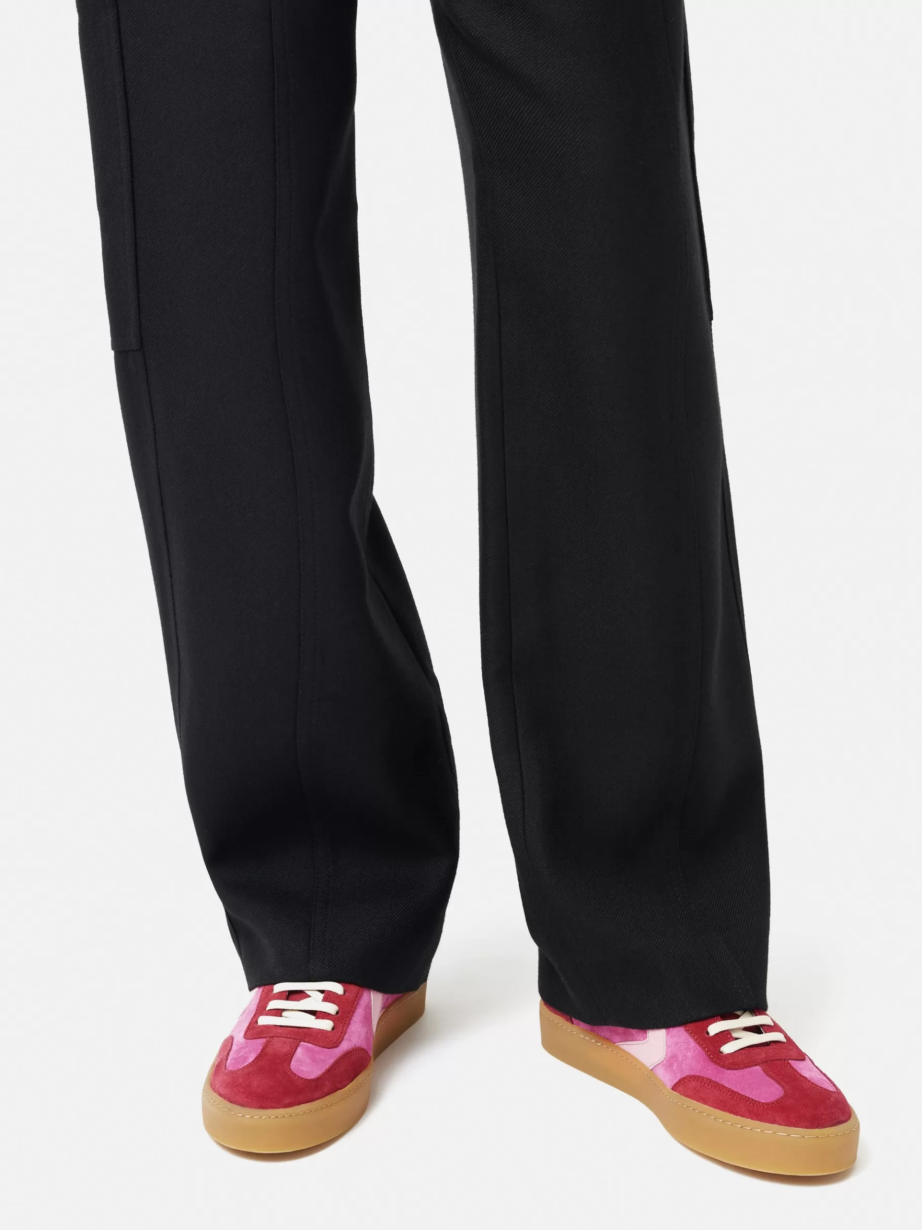 Jigsaw Trainers | Flats-Portland Vintage Classic Trainer Pink