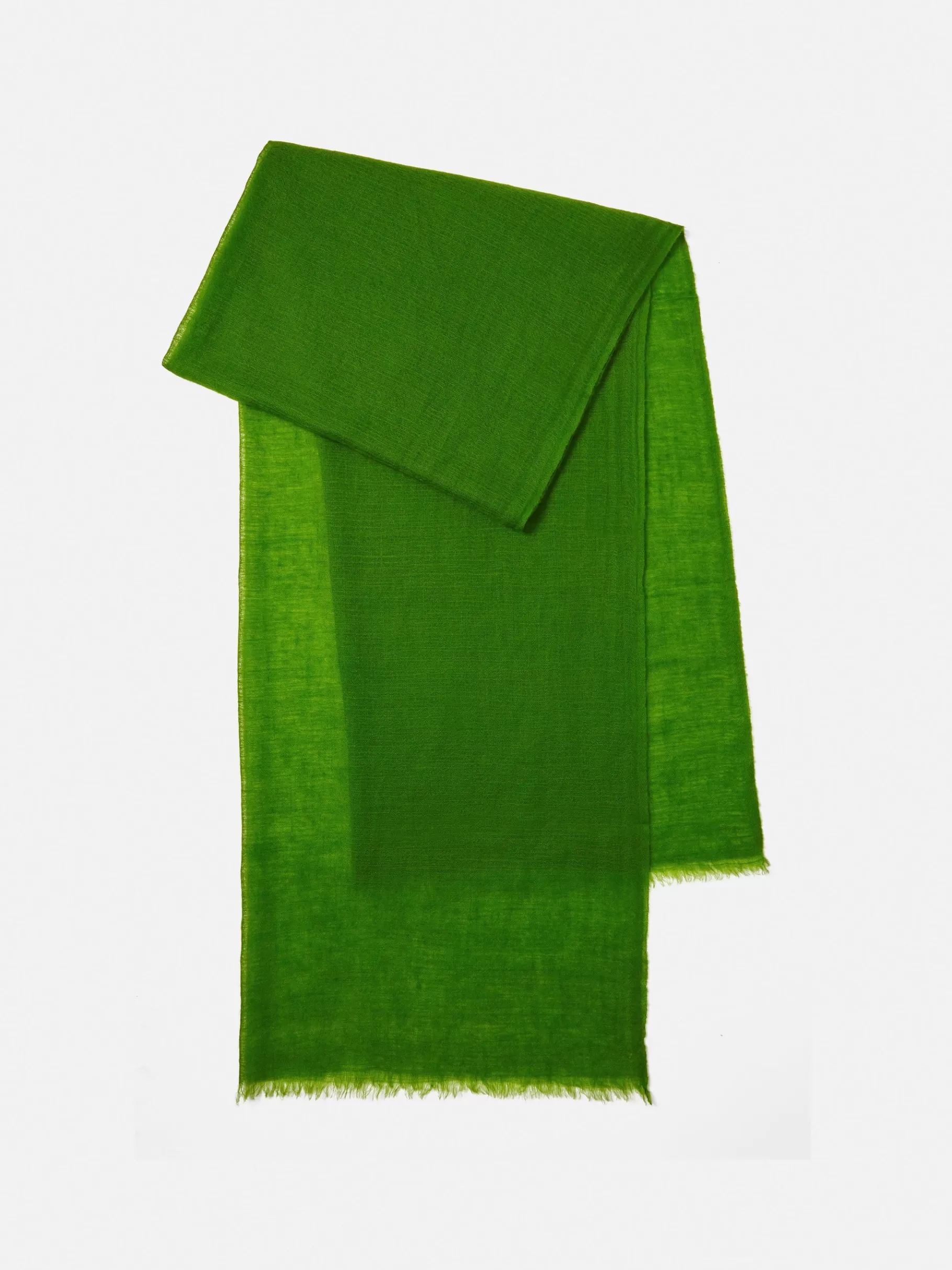 Jigsaw Ponchos & Scarves | Knitwear & Cashmere-Pure Cashmere Gauze Scarf Green