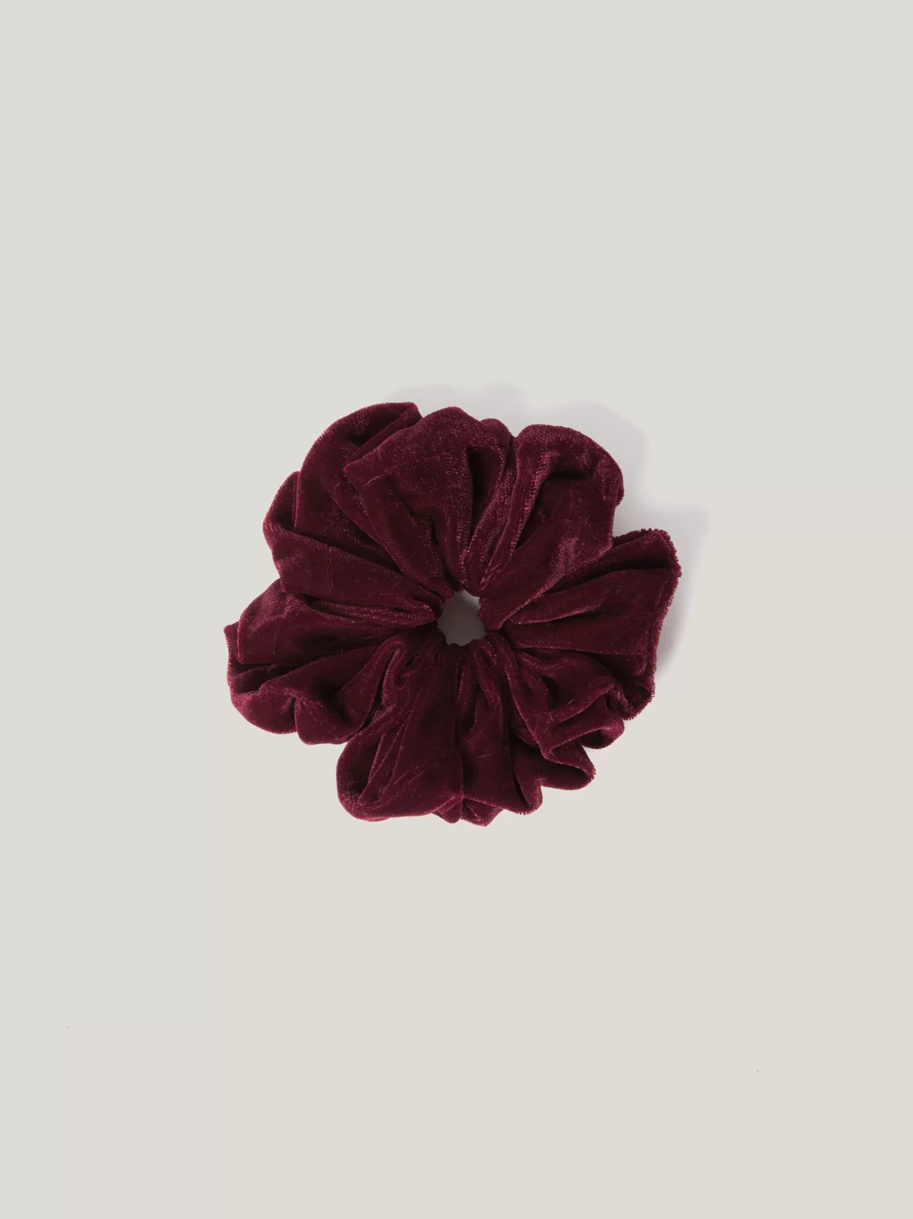 Jigsaw Pyjamas & Loungewear-Velvet Scrunchie Burgundy